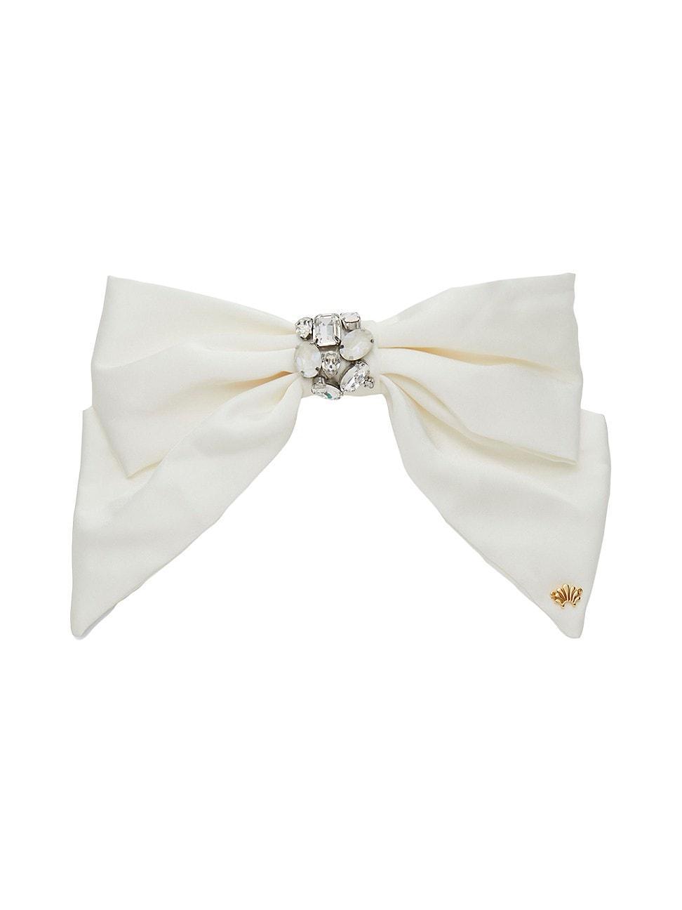 Womens Natalia Crystal-Embellished Bow Product Image