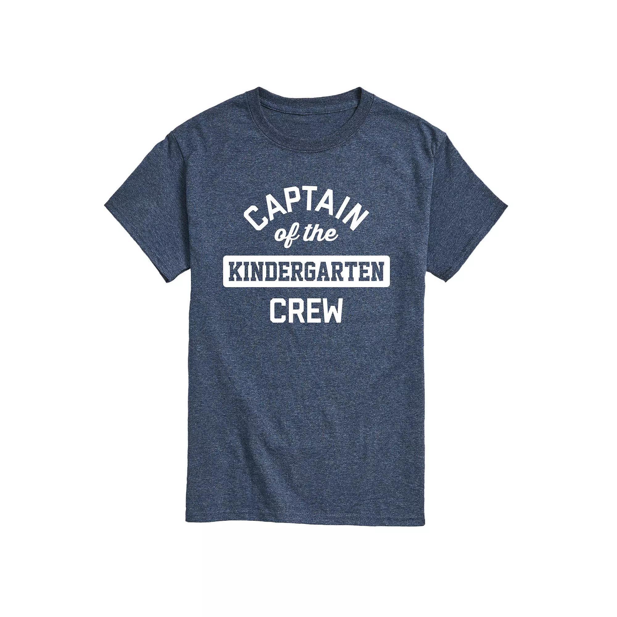 Men's Captain of Kindergarten Crew Tee,  Product Image