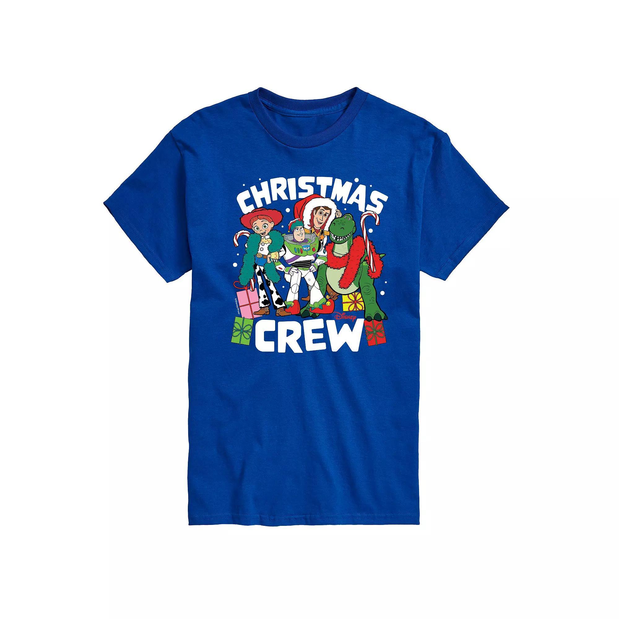 Disney / Pixar's Toy Story 4 Men's Christmas Crew Graphic Tee,  Product Image
