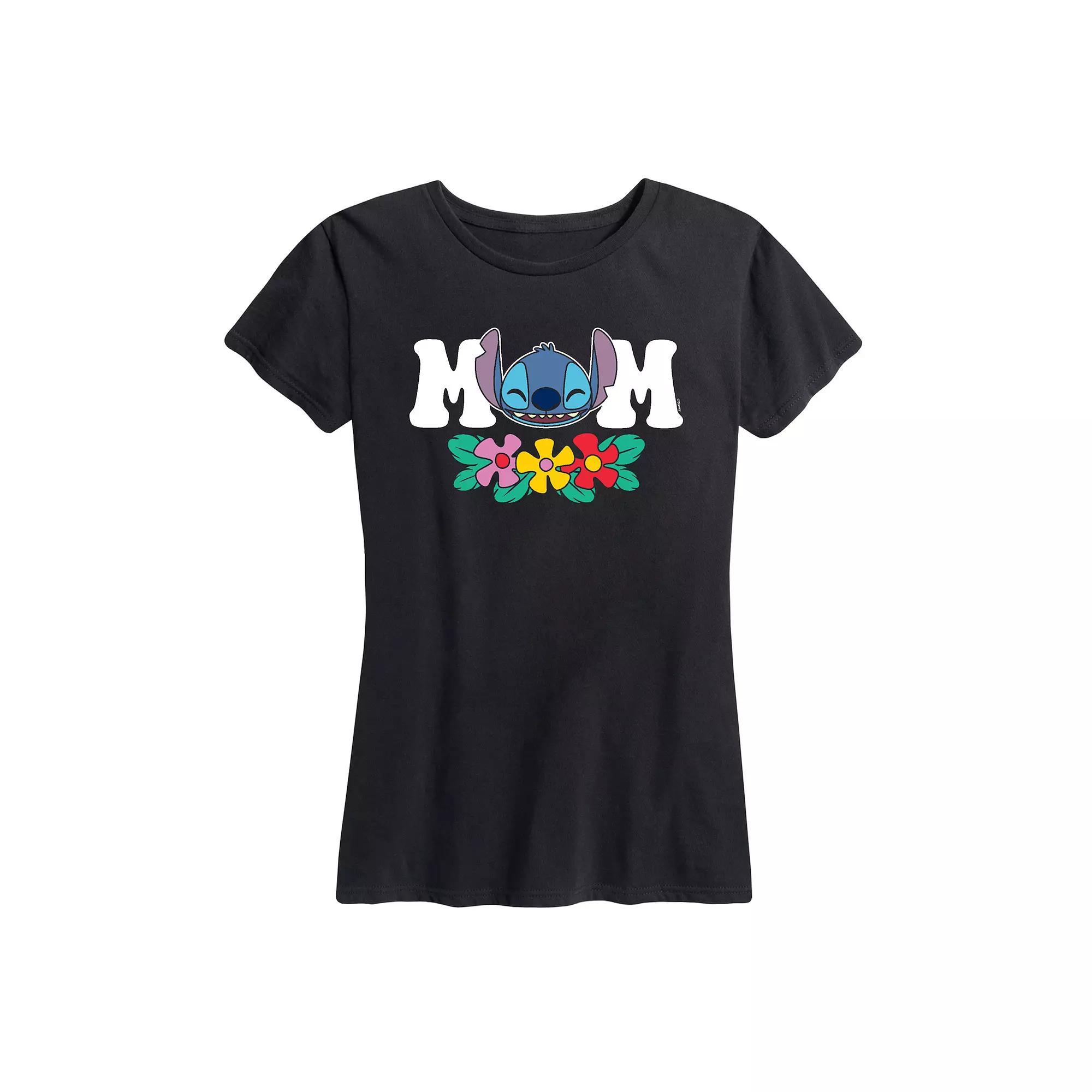 Disney's Lilo & Stitch Women's Mom Graphic Tee,  Product Image