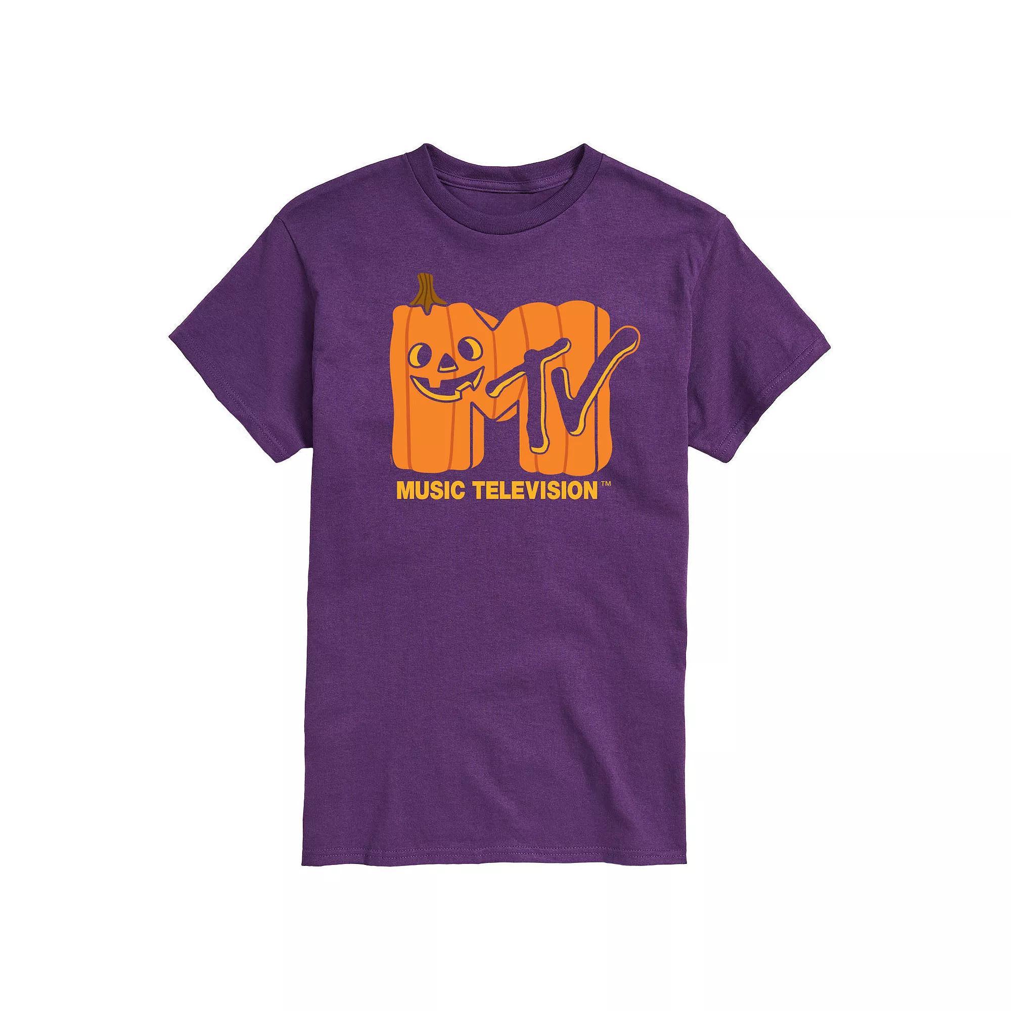 Men's MTV Jack O'Lantern Logo Graphic Tee,  Product Image