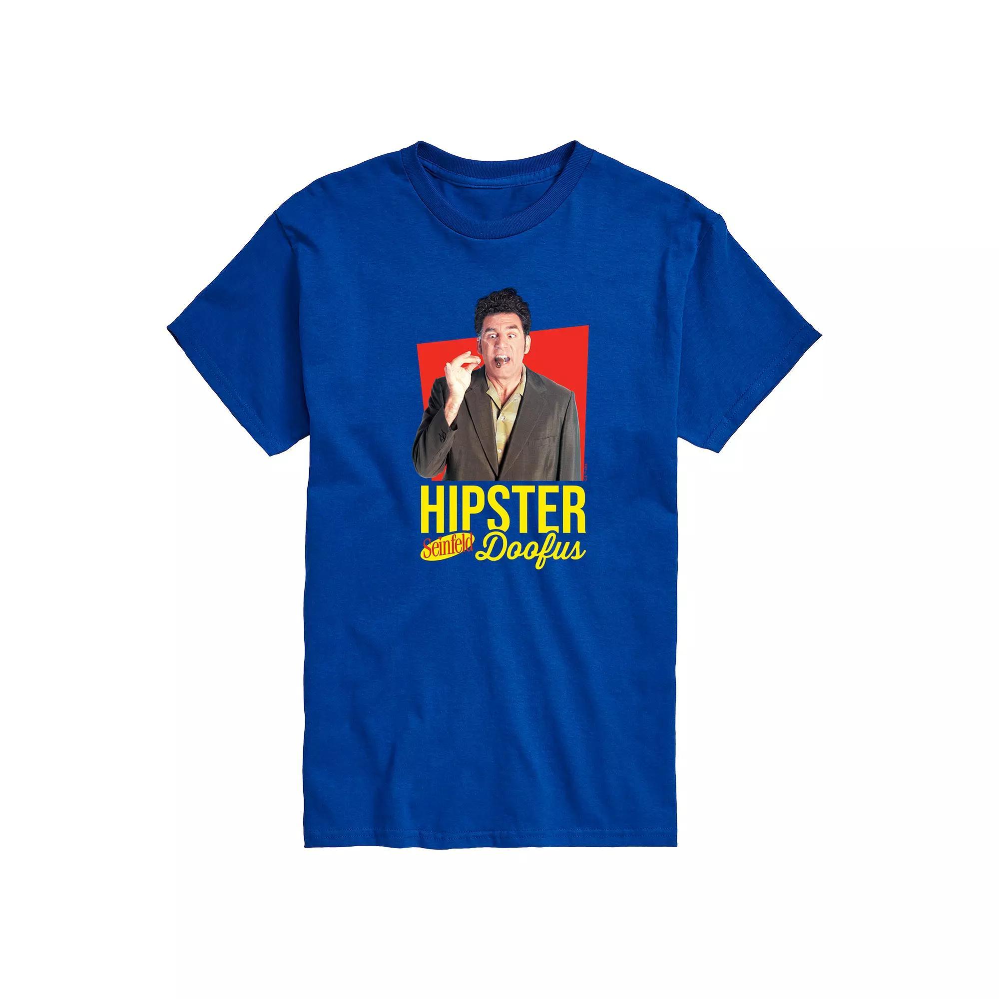 Men's Seinfeld Hipster Doofus Graphic Tee, Size: Medium, Blue Product Image