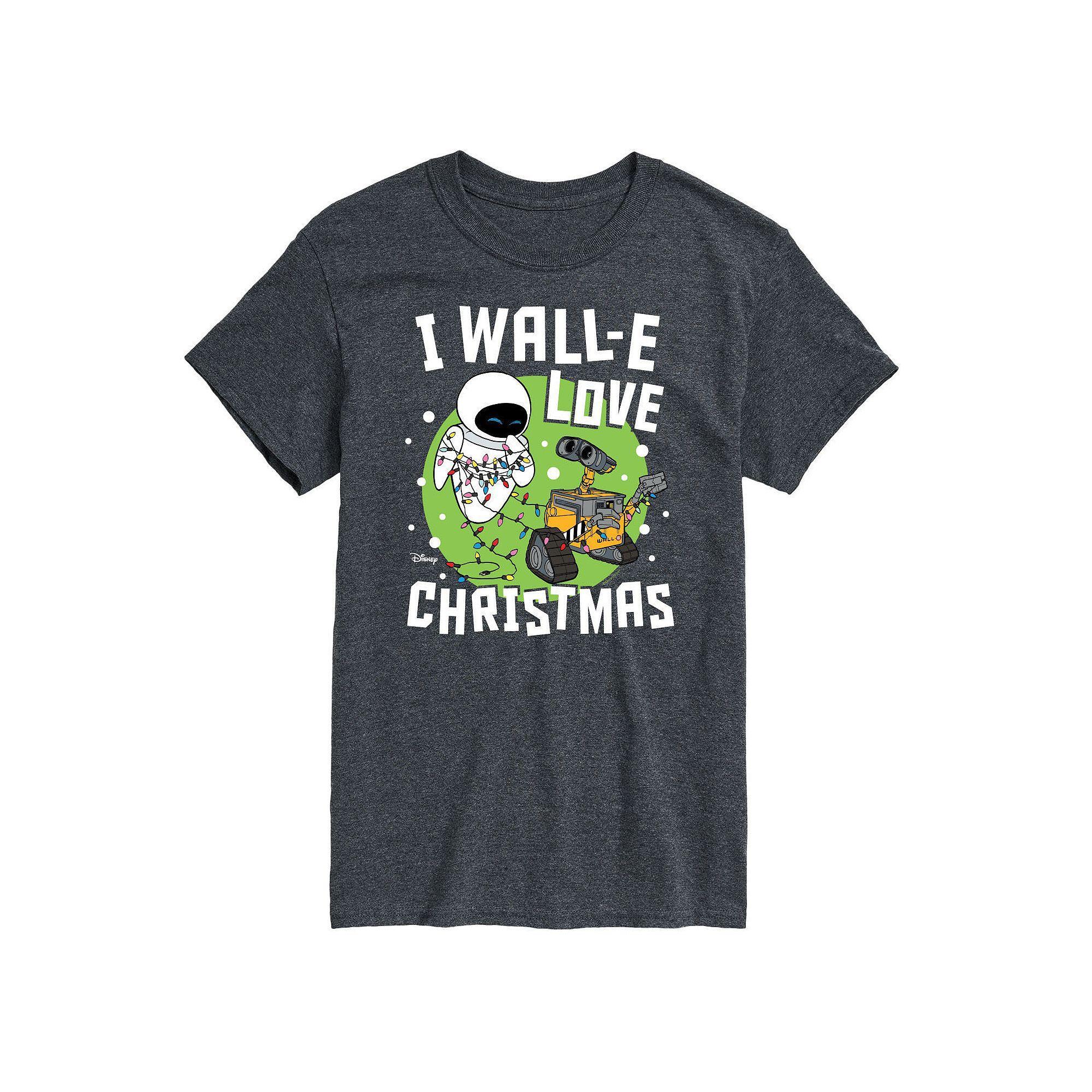 Disney's Wall-E Big & Tall Love Christmas Graphic Tee, Men's,  Product Image