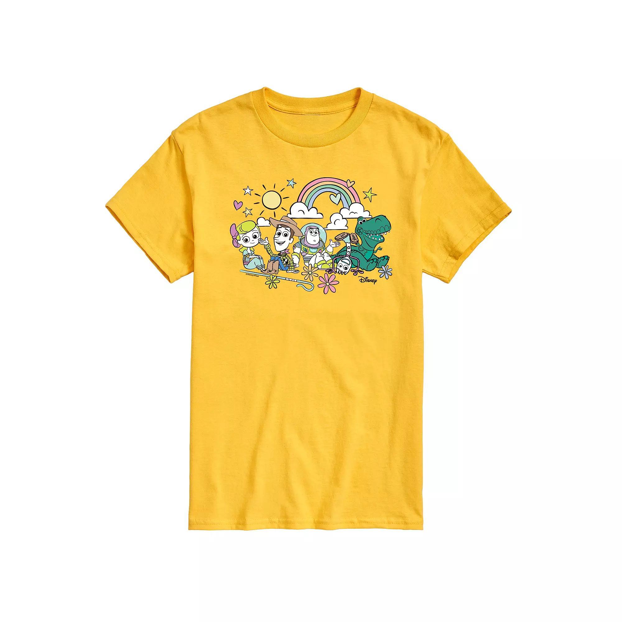 Disney / Pixar's Toy Story 4 Men's Group Sitting Graphic Tee,  Product Image
