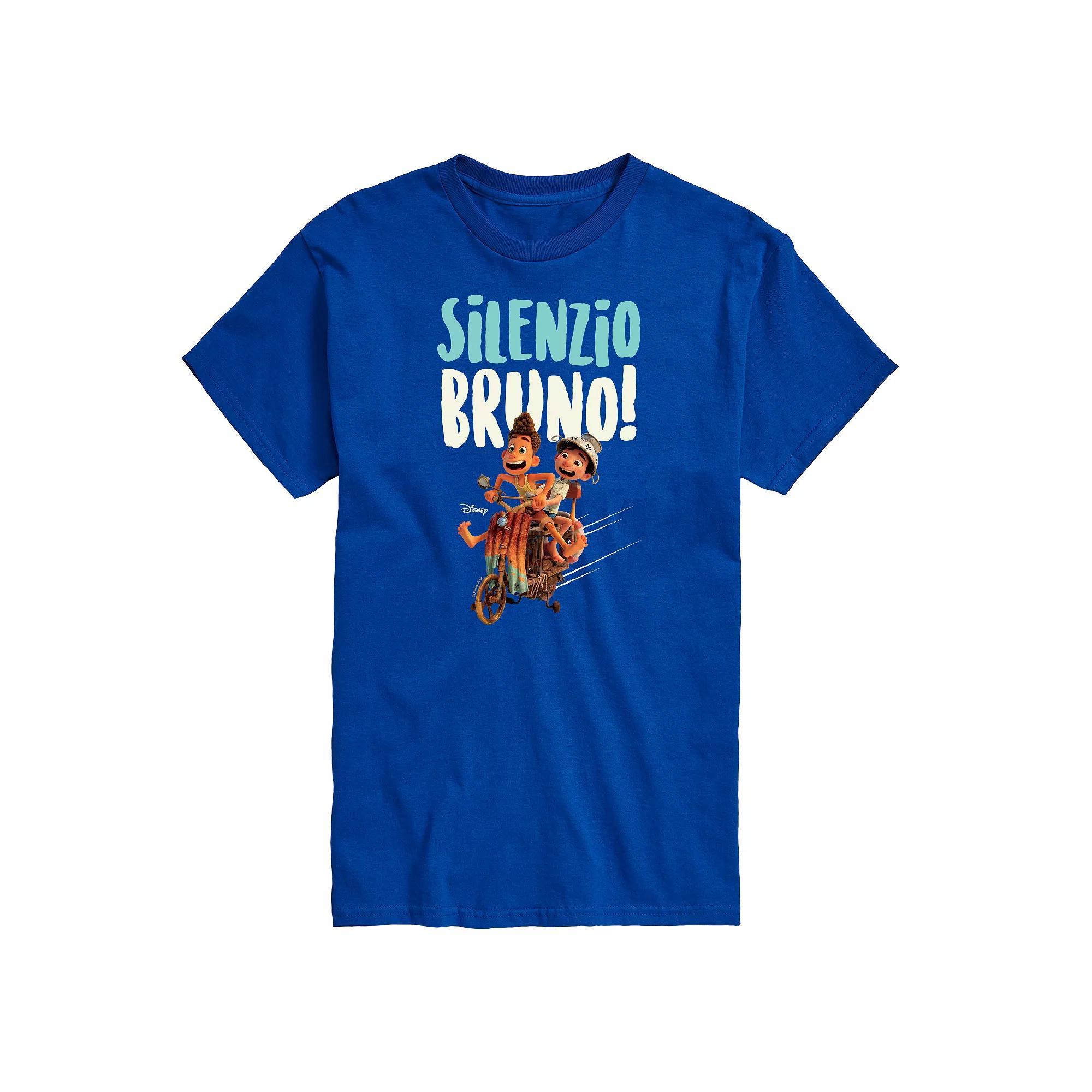 Disney / Pixar's Luca Big & Tall Silenzio Bruno Graphic Tee, Men's,  Product Image