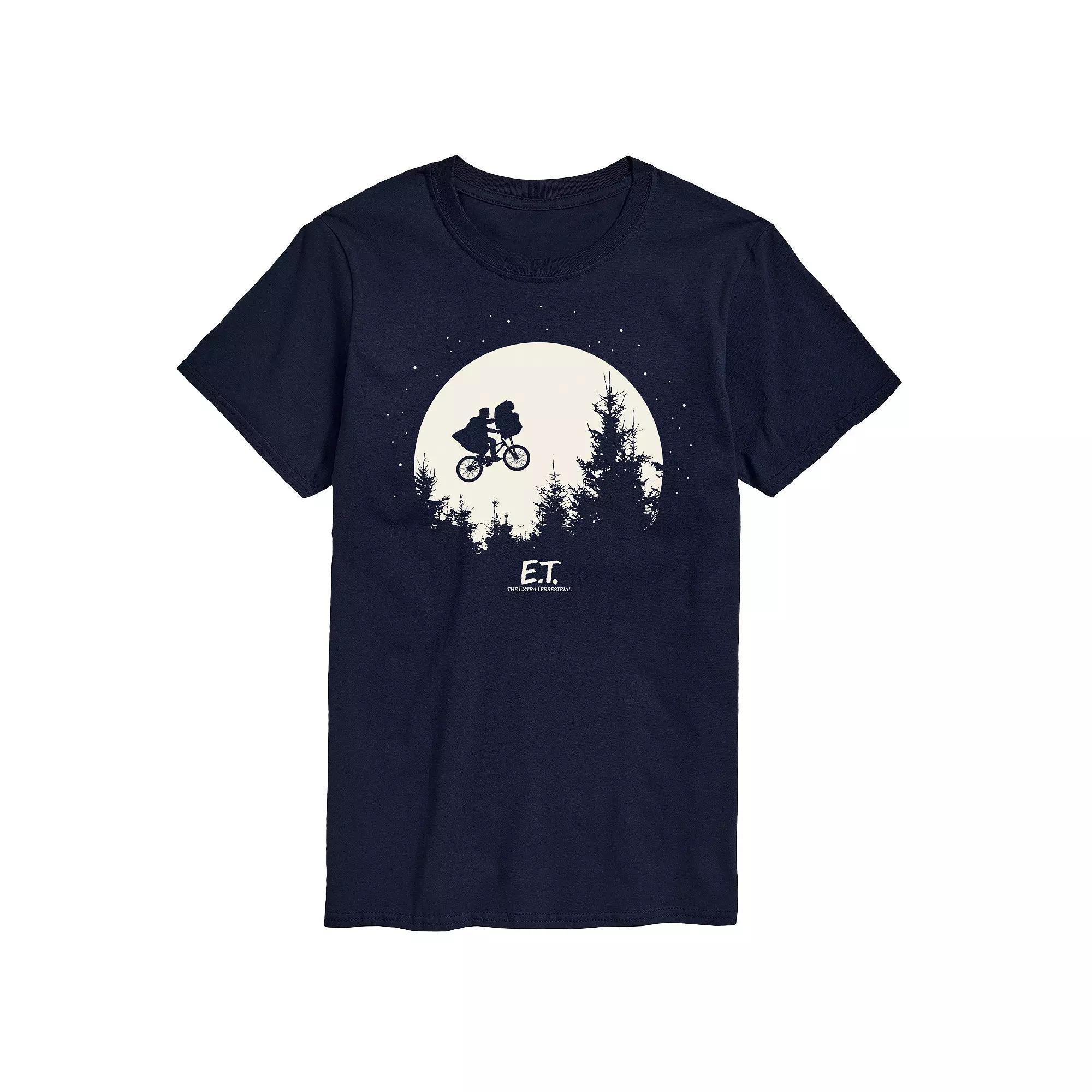 Big & Tall ET Bike Moon Tee, Men's,  Product Image