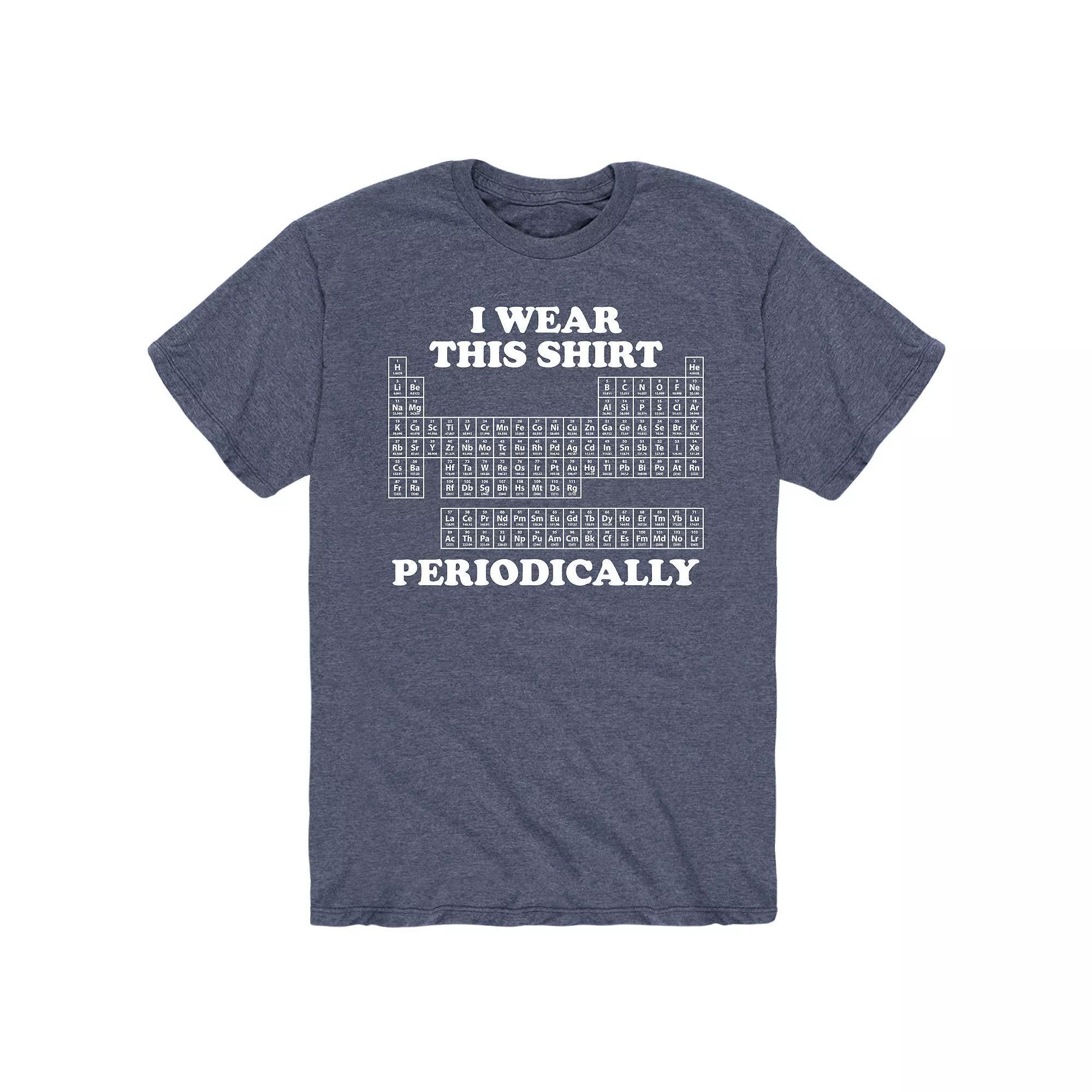 Men's Wear This Shirt Periodically Tee,  Product Image