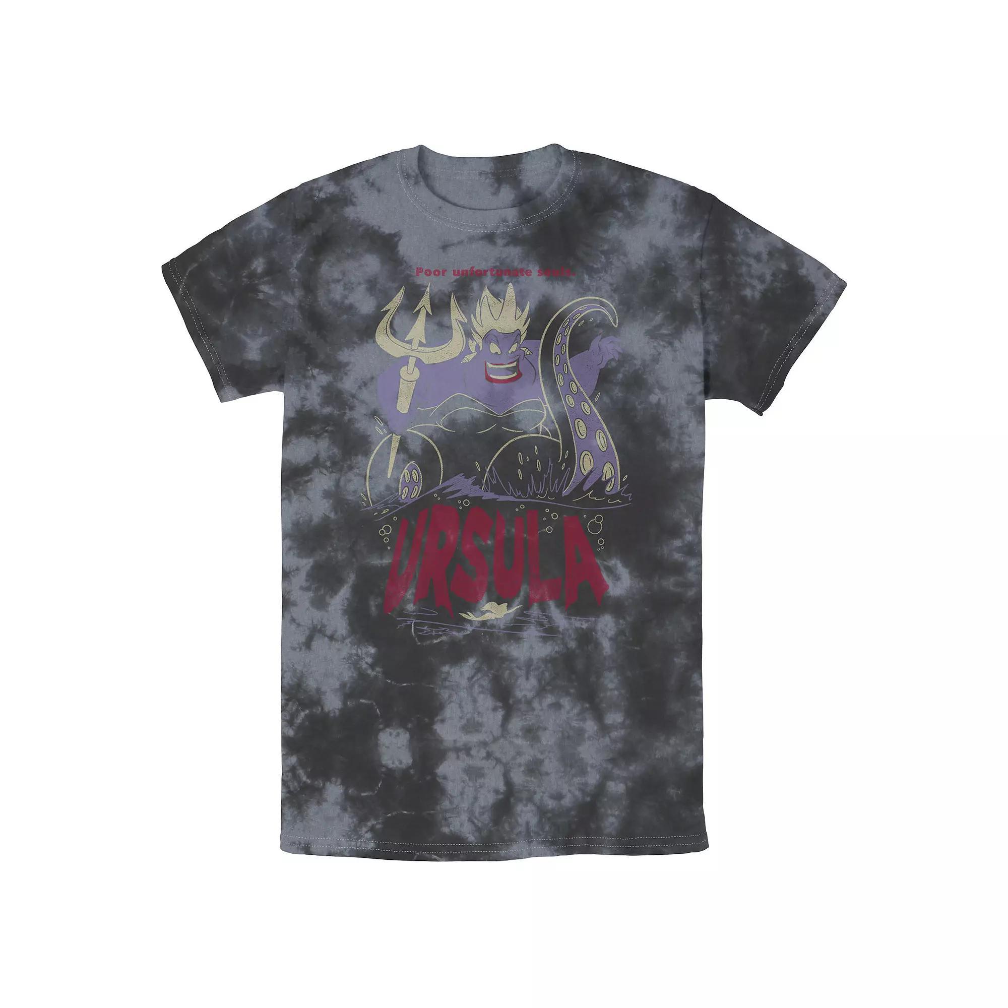 Men's Disney Mickey And Friends Spotty Mickey Mouse Portrait Wash Tee, Size: XL, Black Grey Product Image