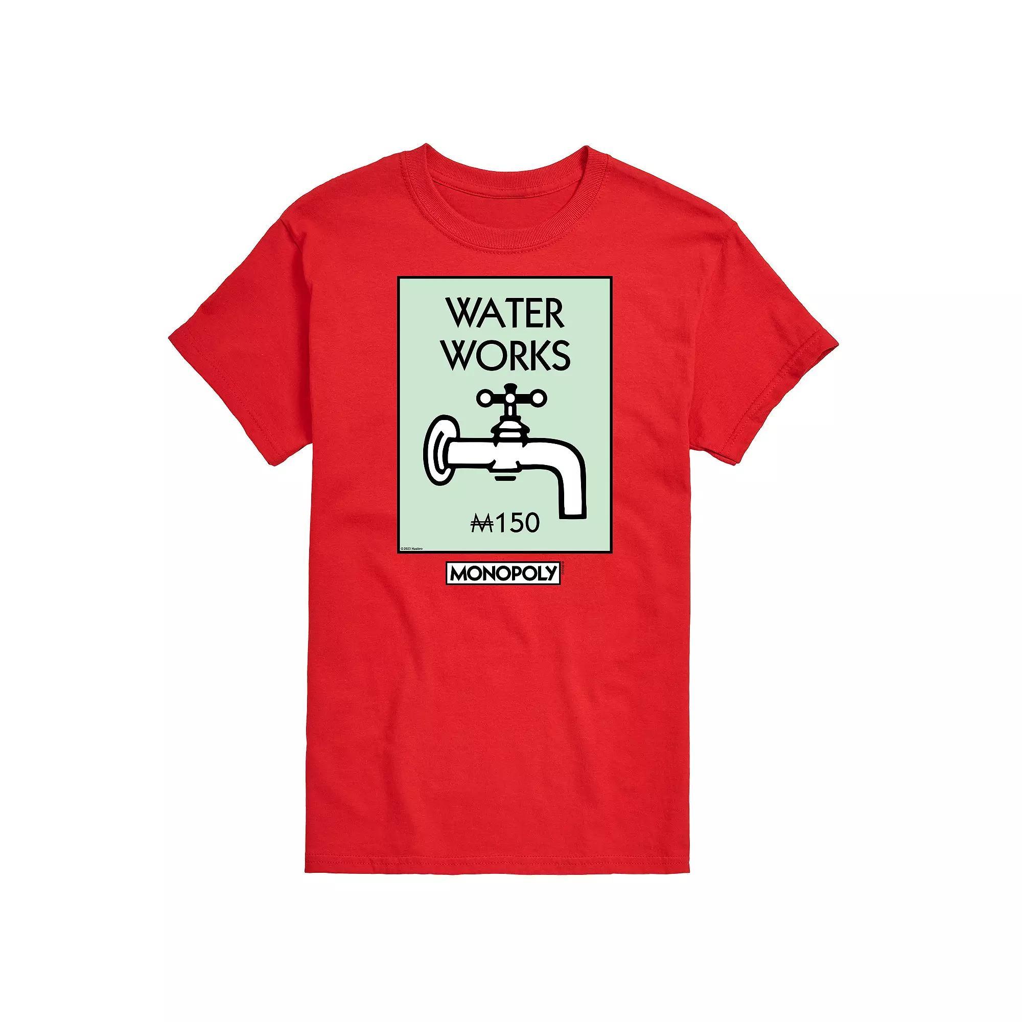 Men's Monopoly Waterworks Graphic Tee, Size: XL, Blue Product Image