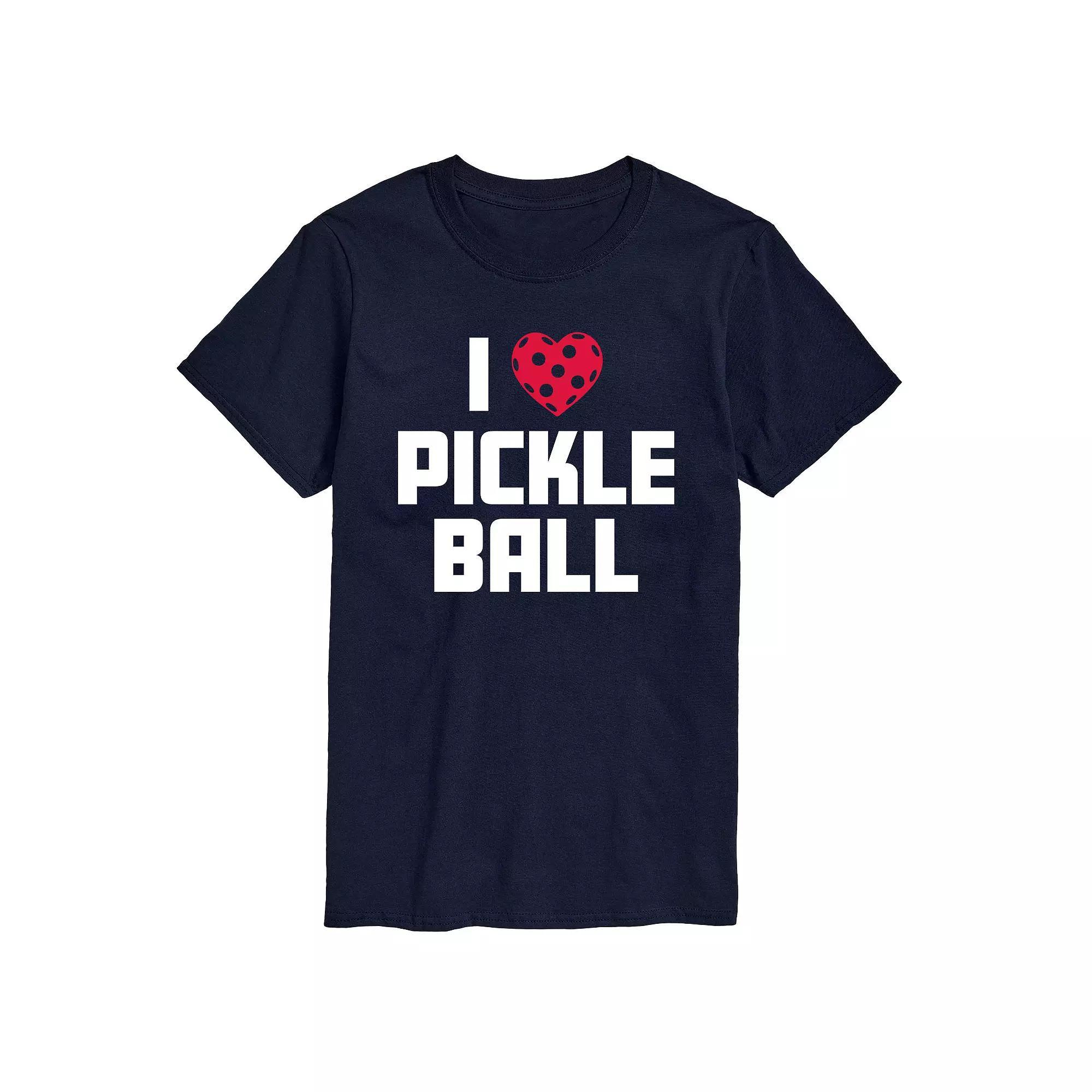 Men's I Love Pickleball Tee,  Product Image