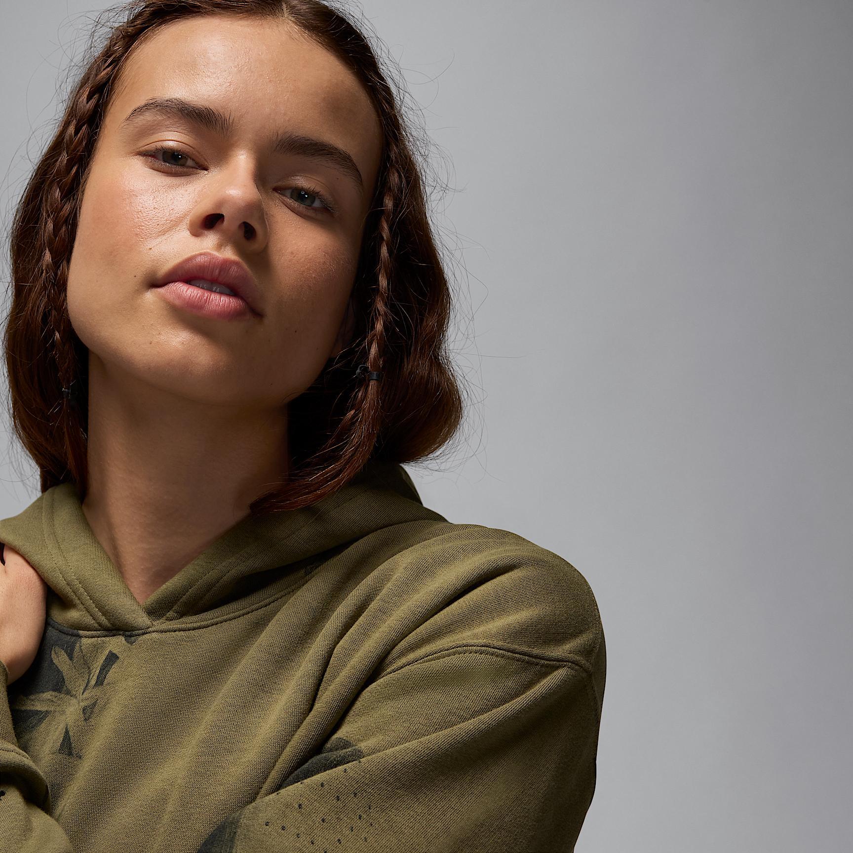 Womens Brooklyn Fleece All-over Print Pullover Hoodie Product Image