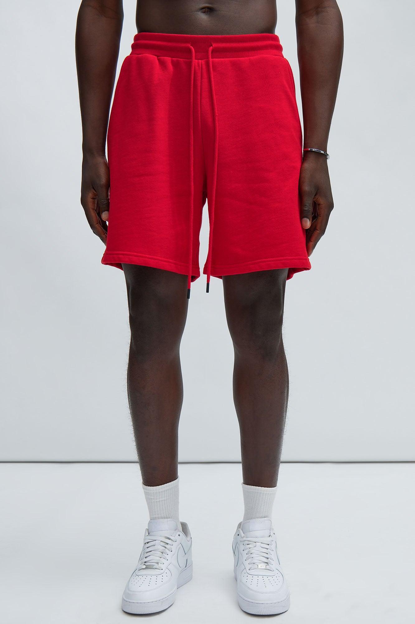 Tyson Sweatshort - Red Product Image