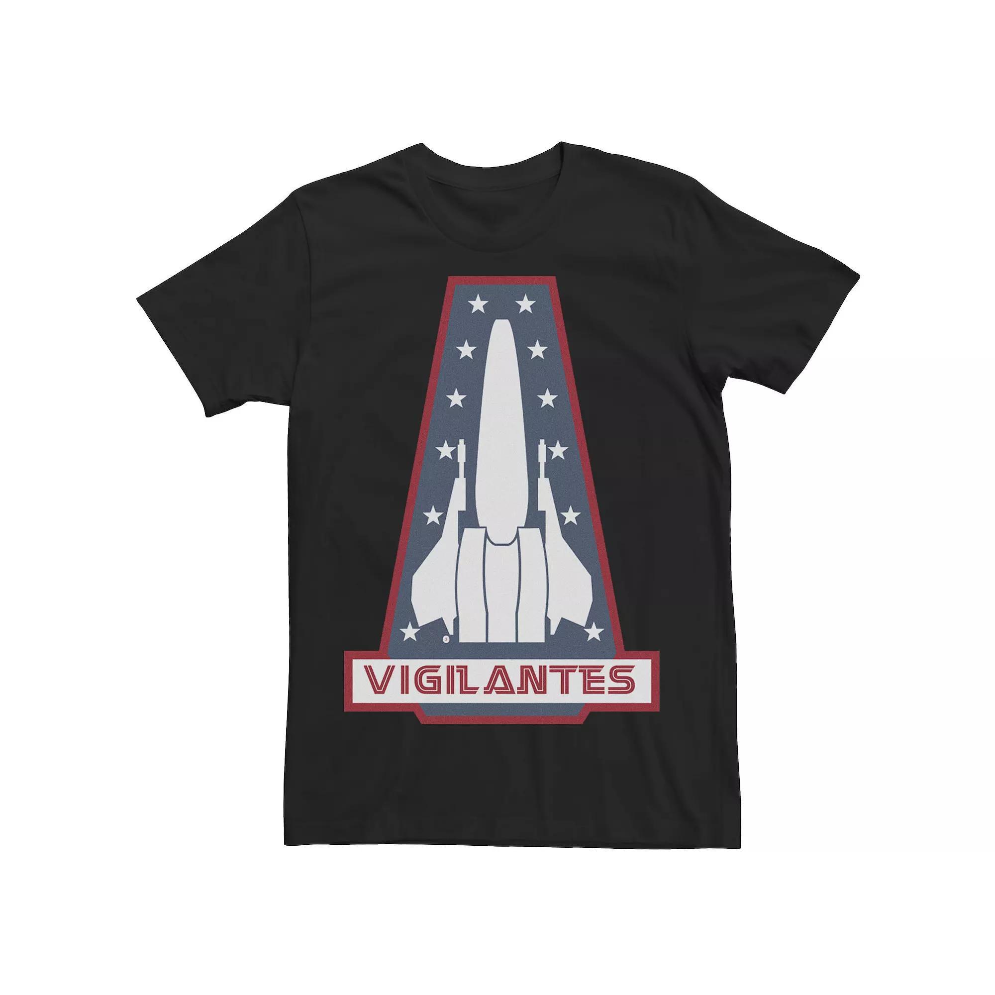 Men's Battlestar Galactica Vigilantes Badge Tee,  Product Image