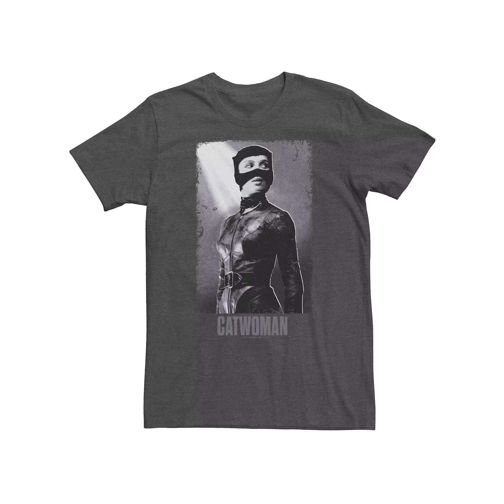 Big & Tall DC Batman Distressed Catwomen Tee, Men's,  Product Image