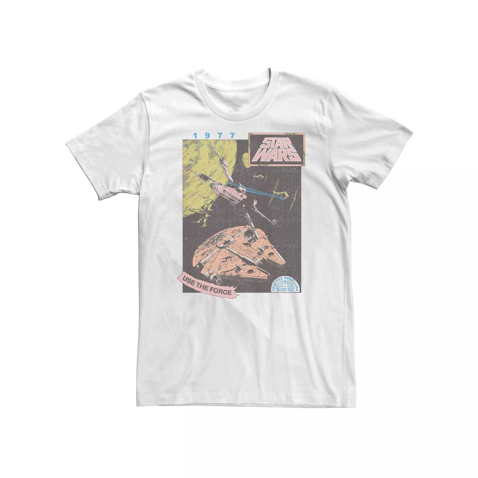 Big & Tall Star Wars Join The Rebellion Tee, Men's,  Product Image