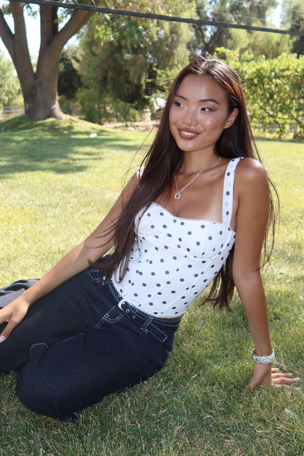 Marcella Wide Strap Corset Product Image