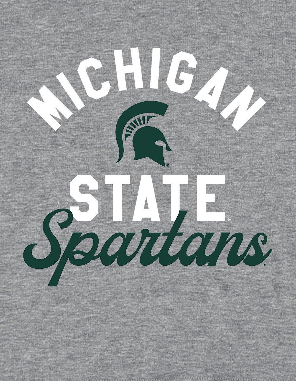 MICHIGAN STATE UNIVERSITY Classic Script Womens Baby Rib Tee Product Image