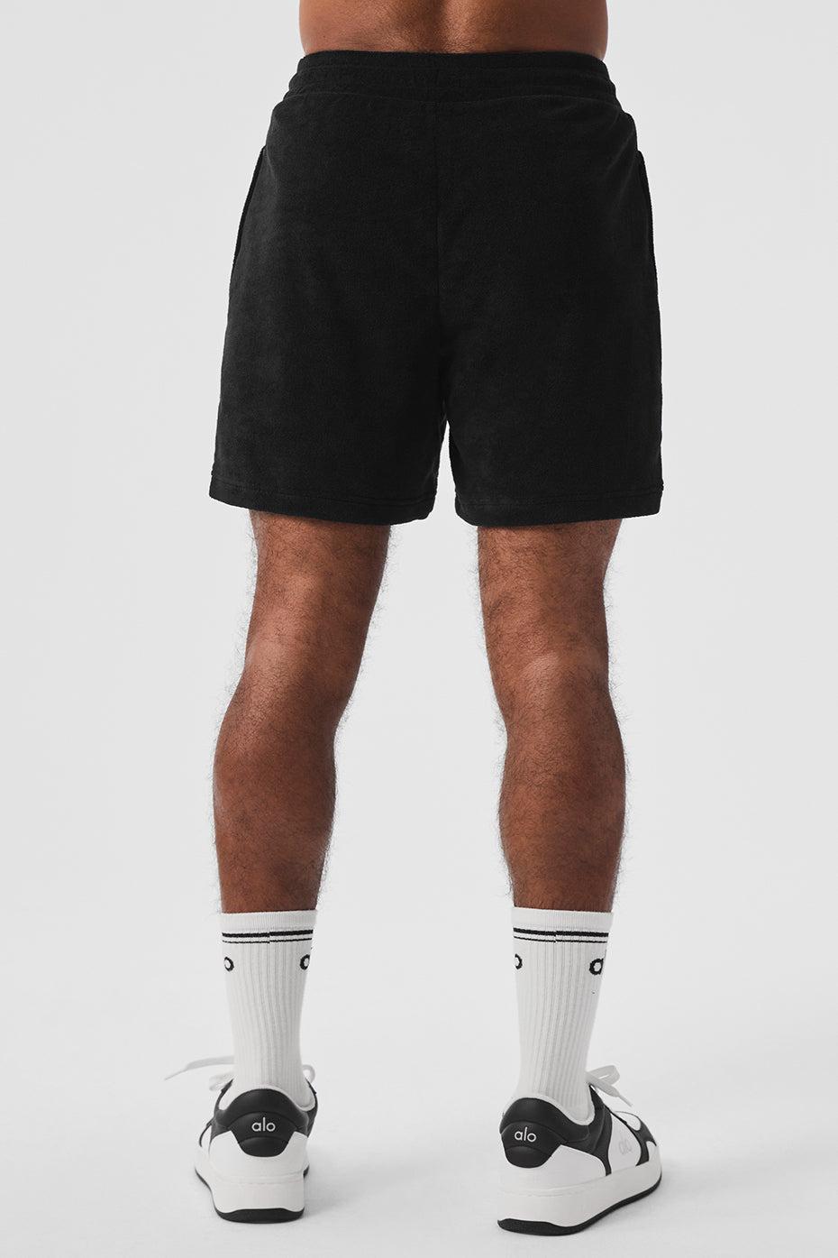 7" Coastal Terry Short - Black Male Product Image