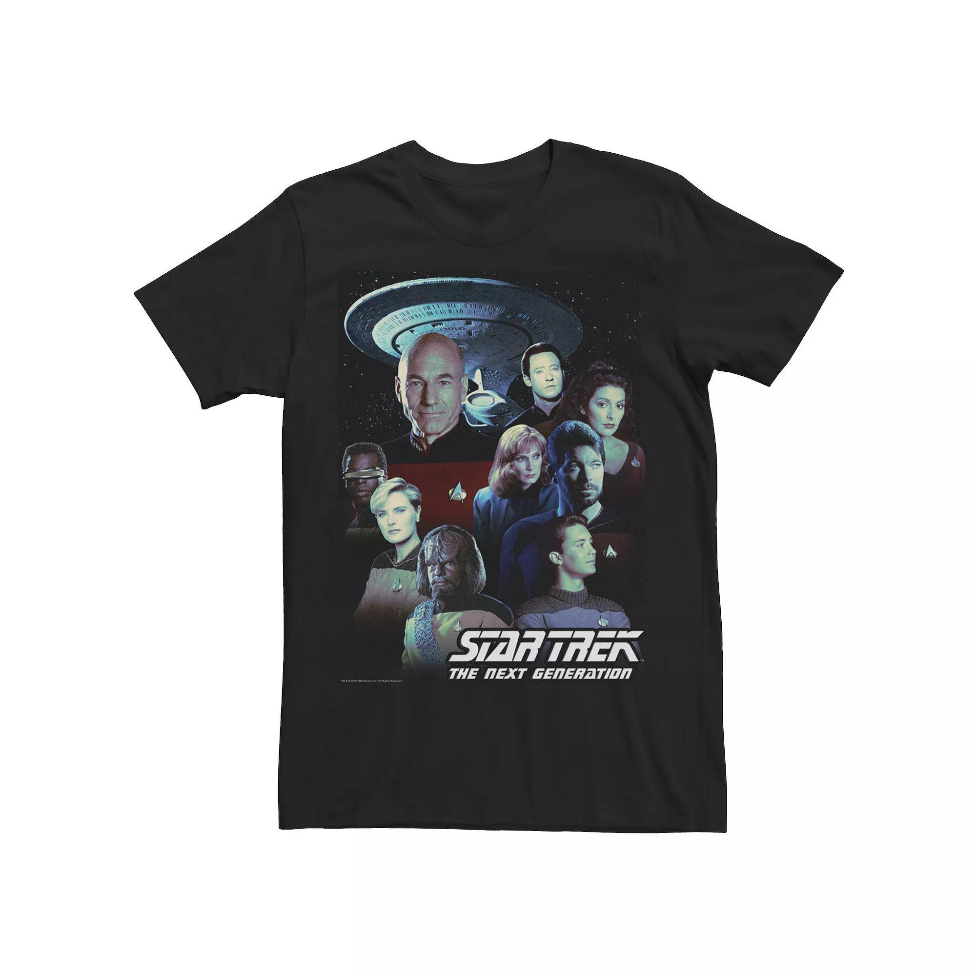 Men's Star Trek Next Generation Crew Portraits Tee,  Product Image