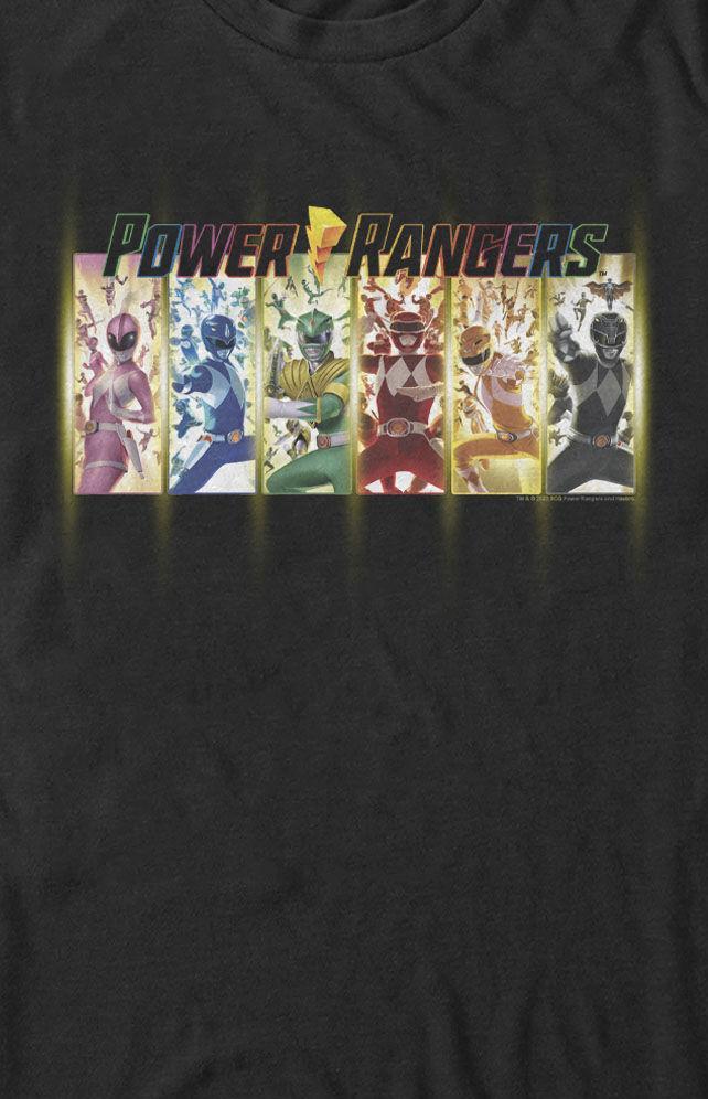 Women's Power Rangers Box Up T-Shirt Product Image