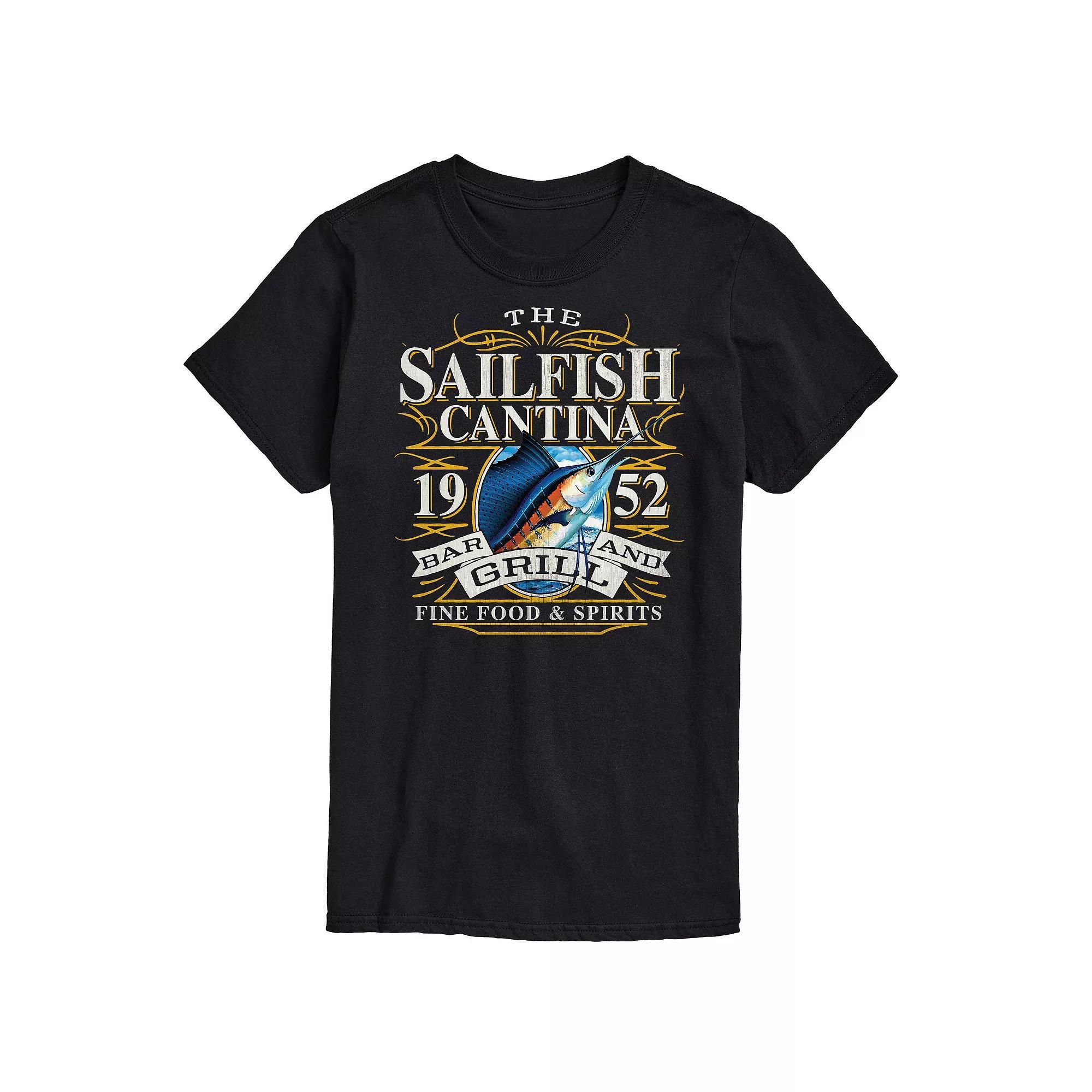 Big & Tall Sailfish Cantina Tee, Men's,  Product Image