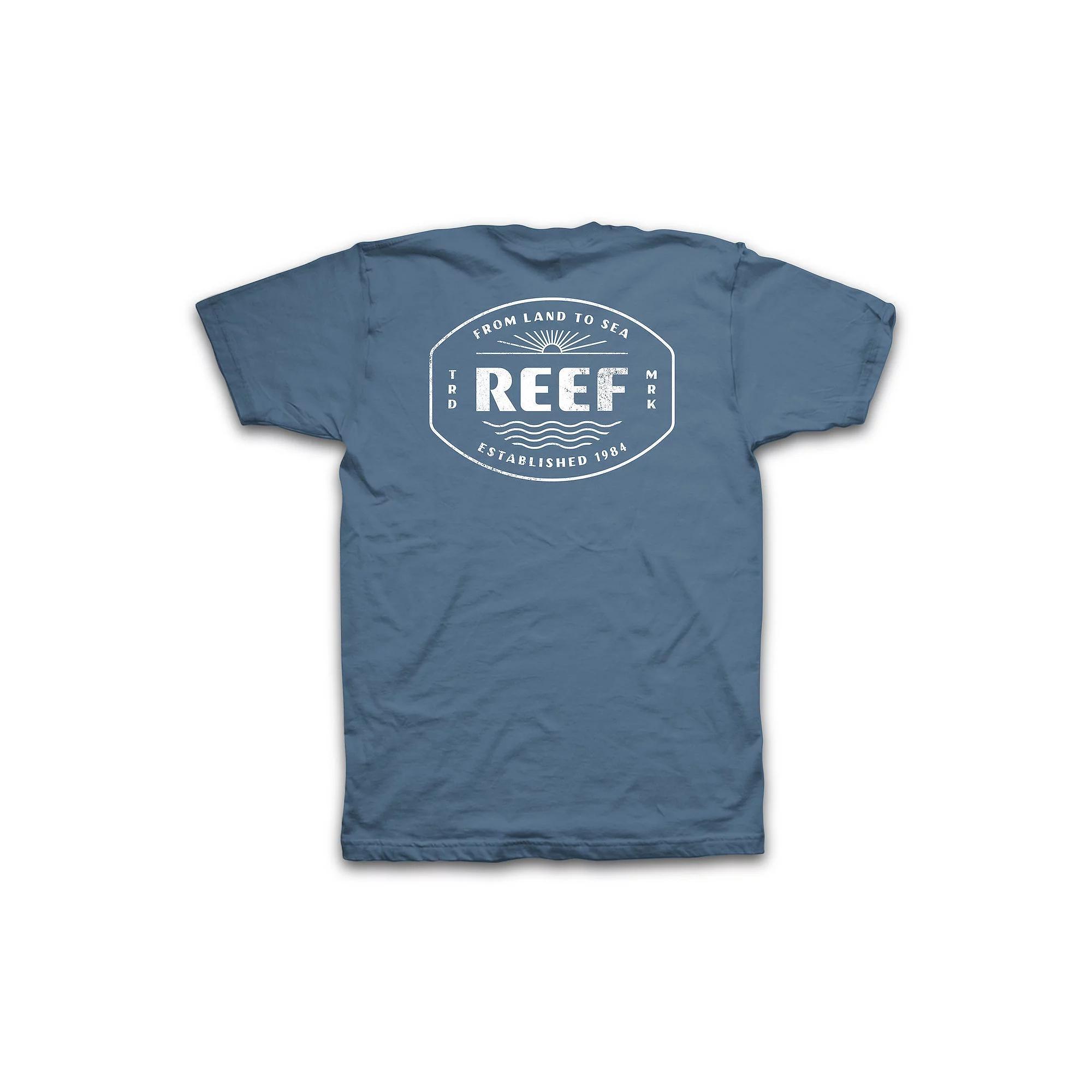 Men's Reef Baja Graphic Tee, Size: Small, Blue Product Image