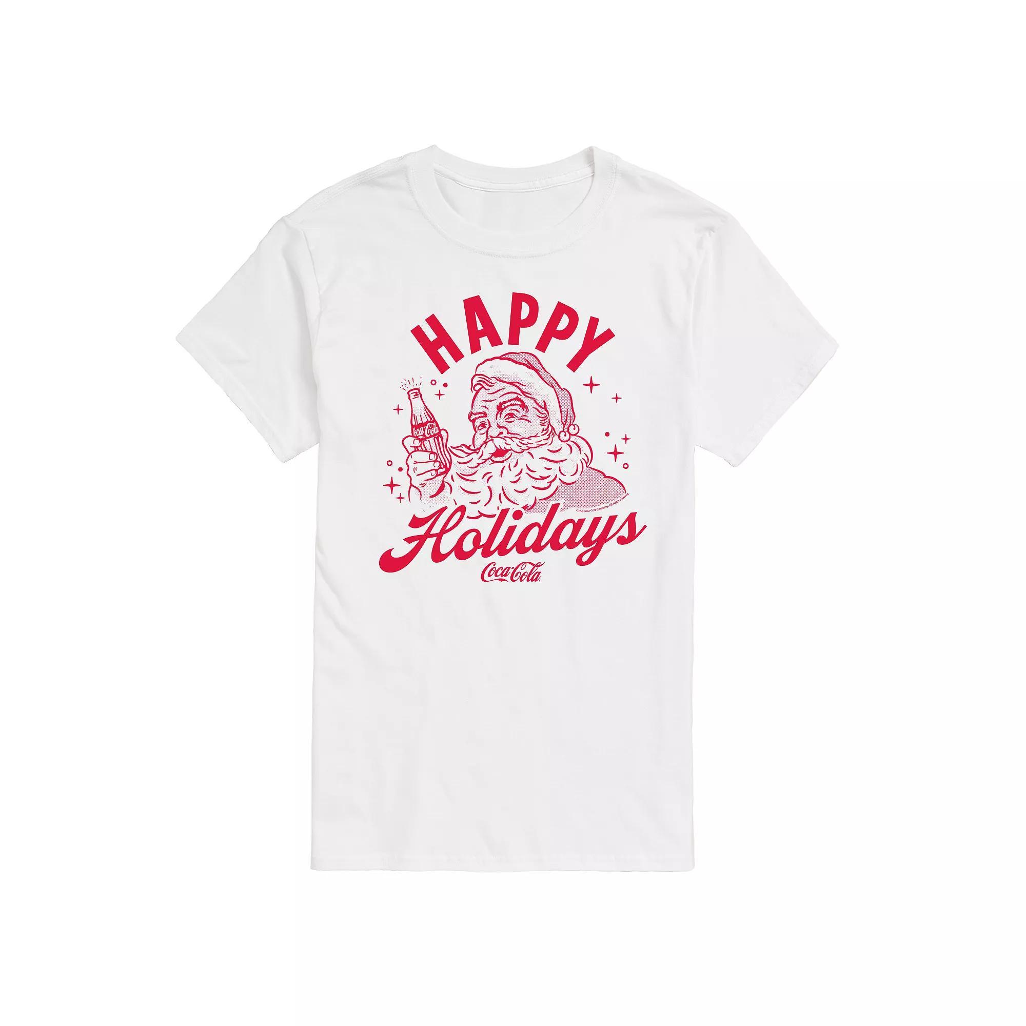 Men's Coca-Cola Happy Holidays Graphic Tee,  Product Image