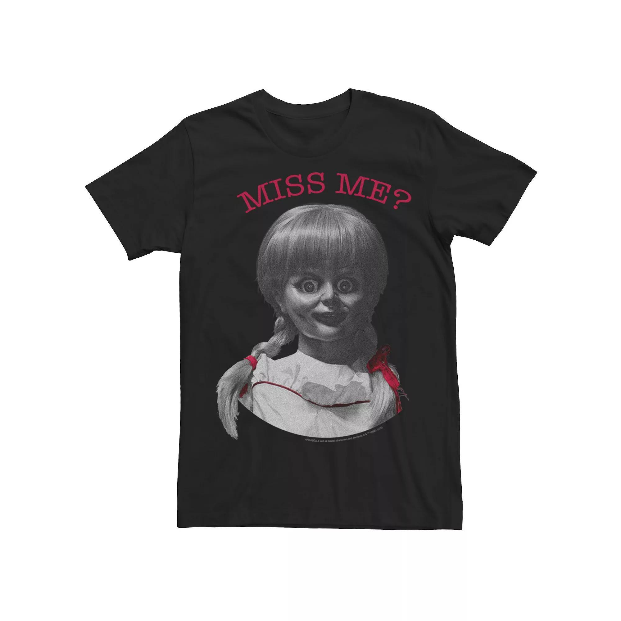Men's Annabelle Miss Me? Portrait Tee,  Product Image