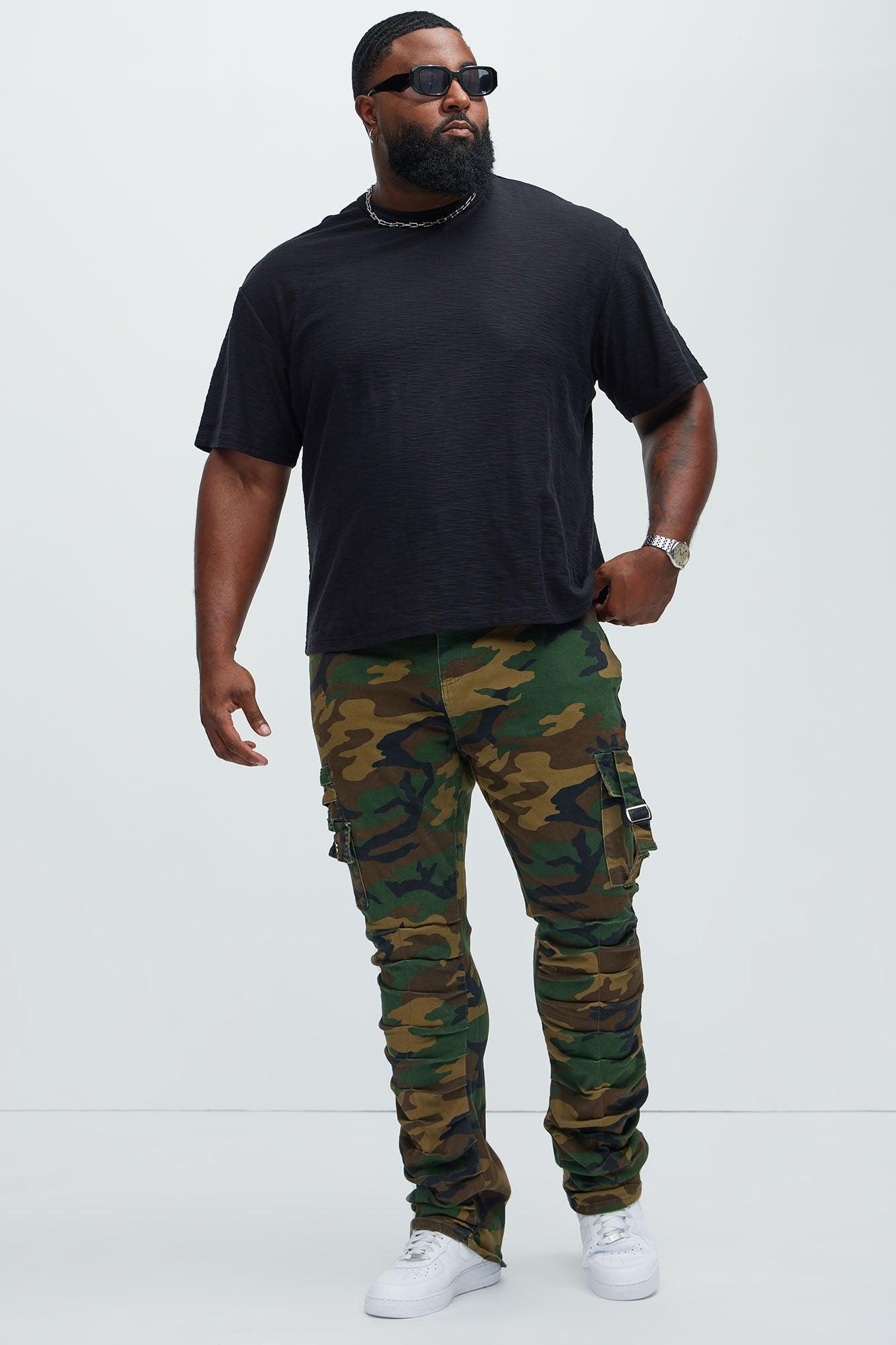 Asher Slub Texture Short Sleeve Tee - Black Product Image