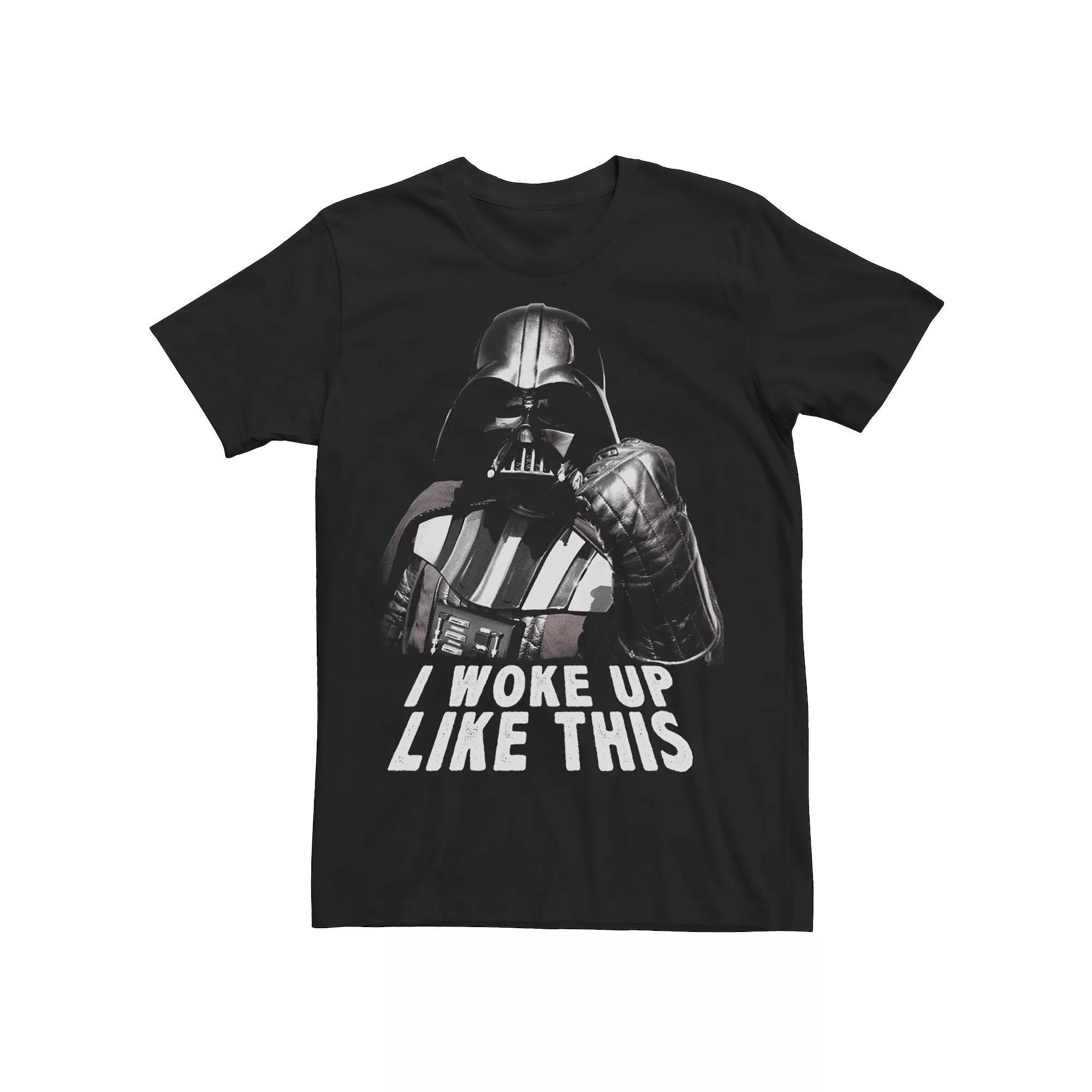 Men's Star Wars Darth Vader I Woke Up Like This Portrait Tee,  Product Image