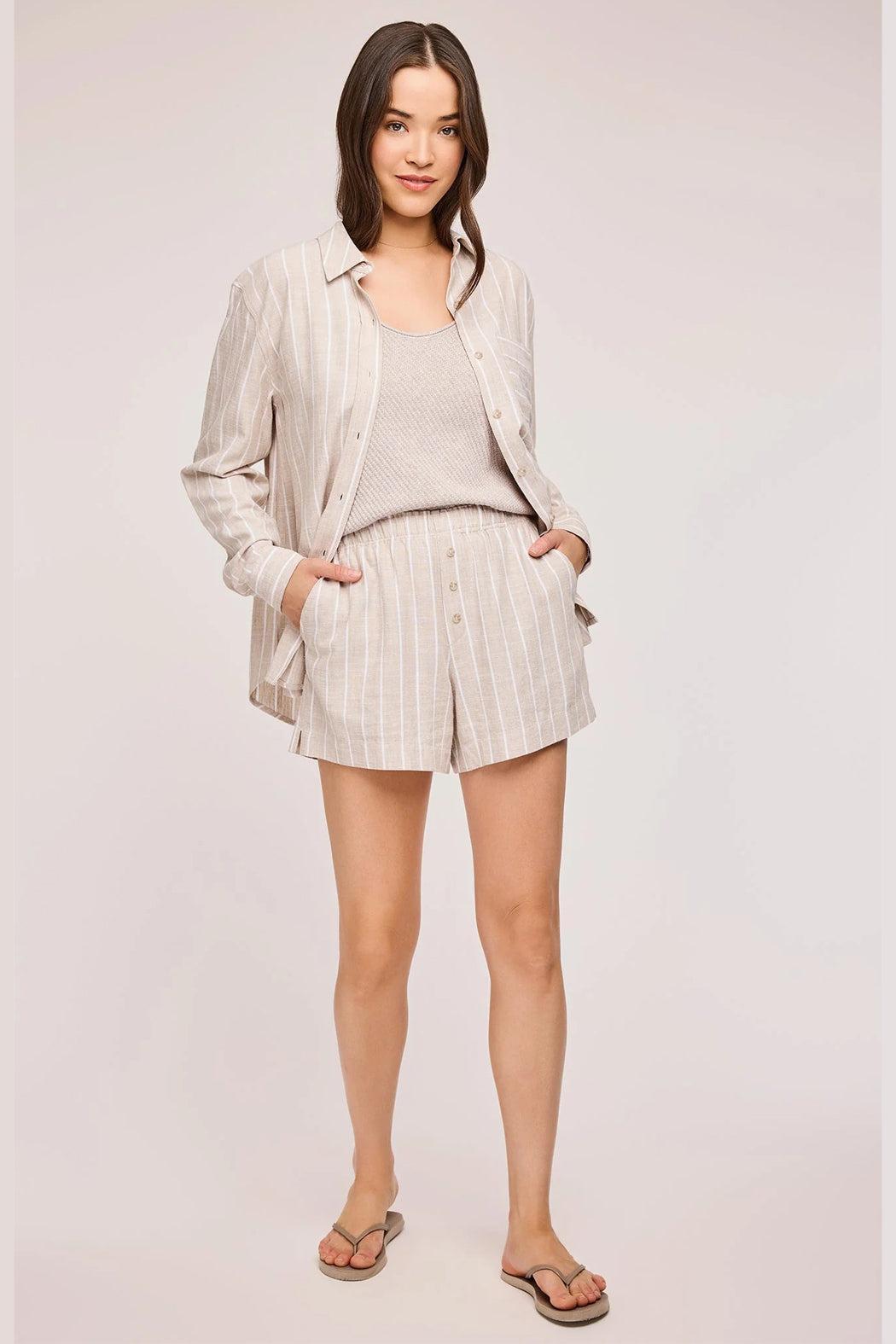 Amalfi Linen Shorts Product Image