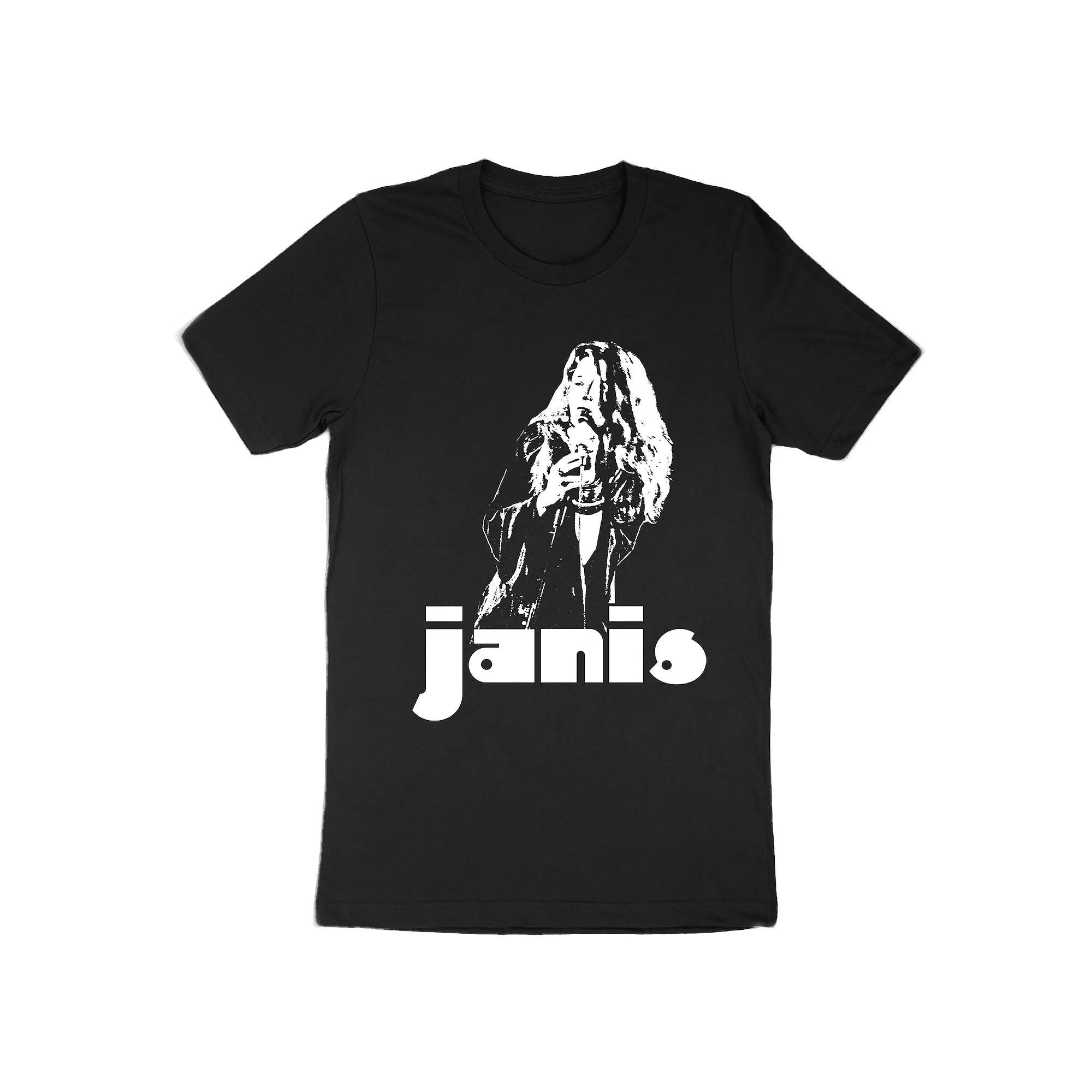 Men's Janis Joplin Tee, Size: Large, Black Product Image