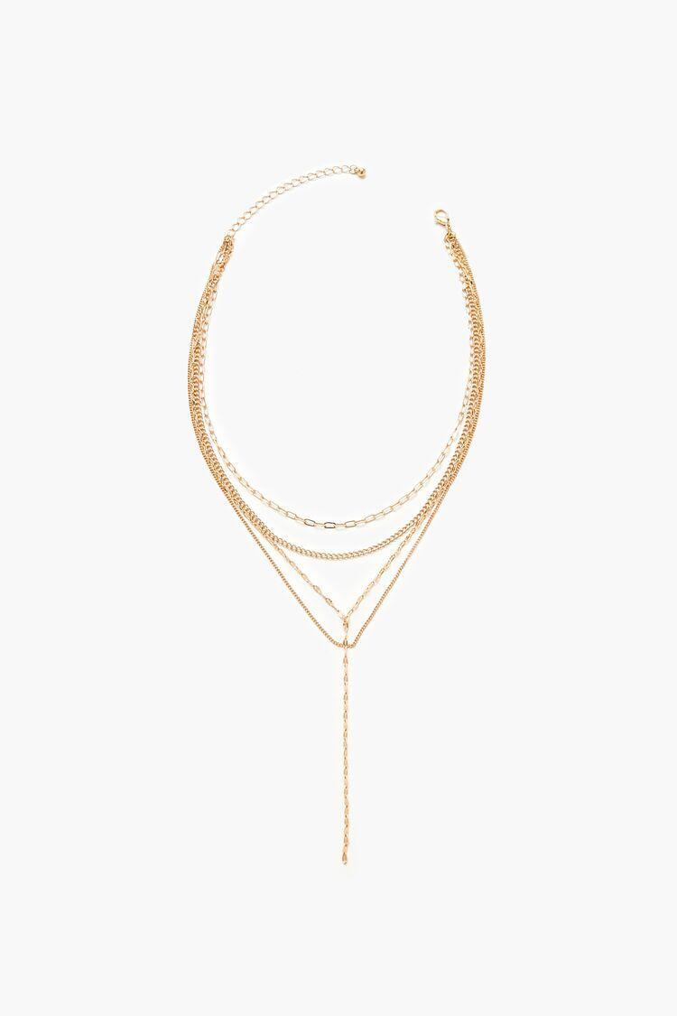 Layered Y-Chain Necklace | Forever 21 Product Image