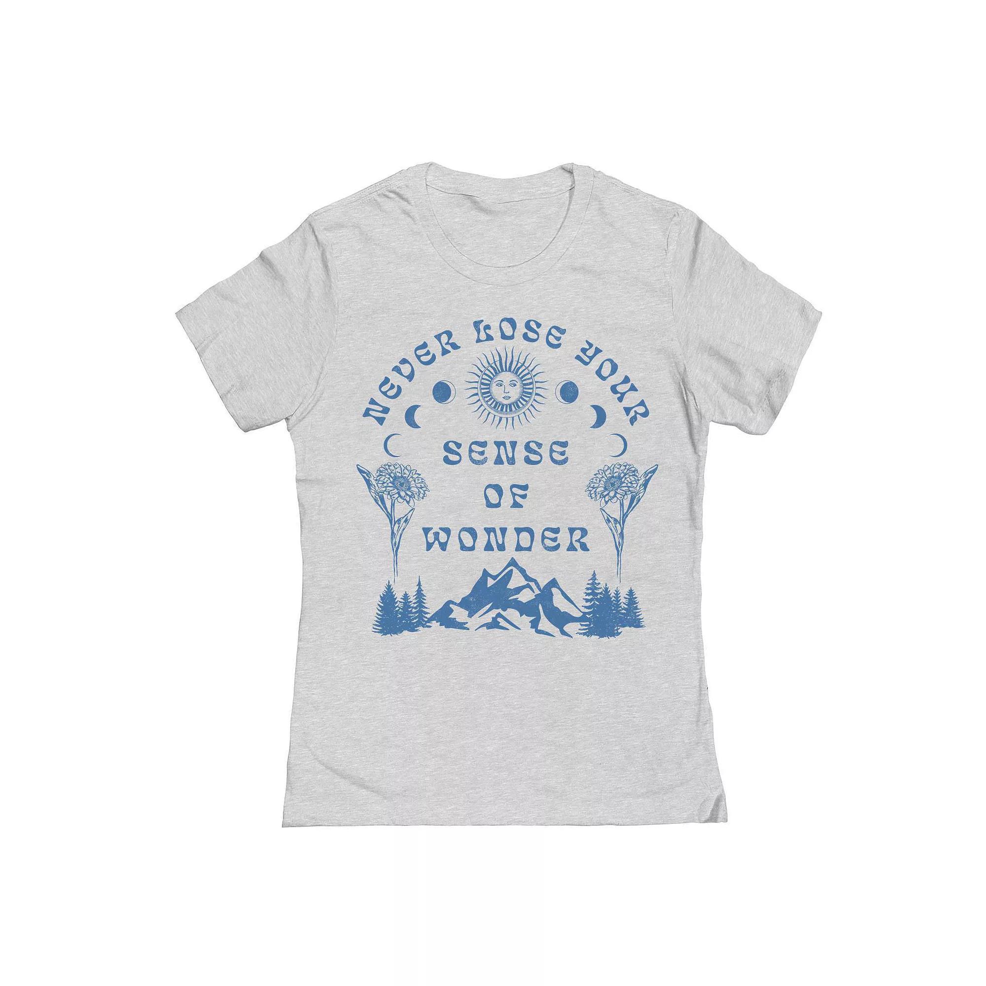 Junior's Grayson Threads The Label Sense Of Wonder Graphic Tee, Women's,  Product Image