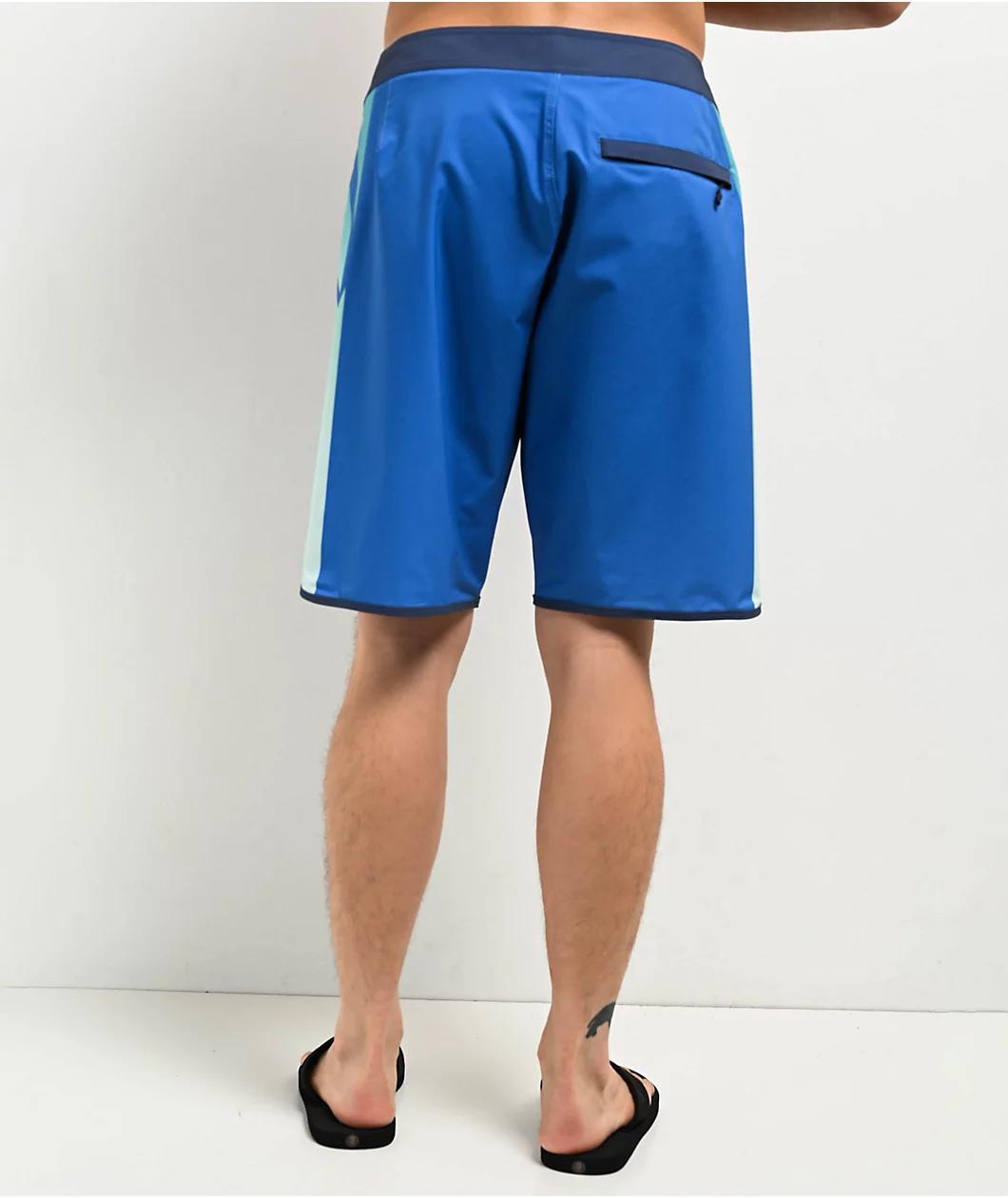 Quiksilver Surfsilk Holmes Nebulas Blue Board Shorts Product Image