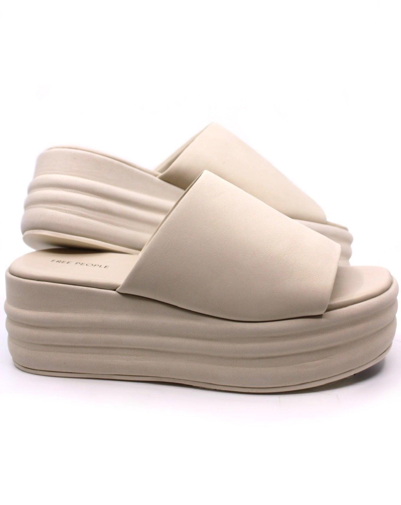 Free People Harbor Flatform Vanilla Product Image