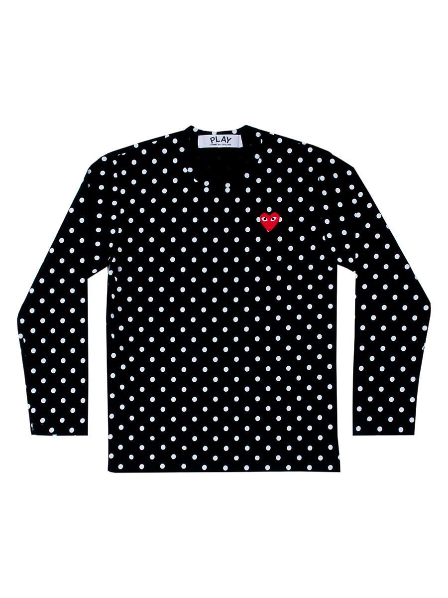 Womens Polka-Dot T-Shirt Product Image