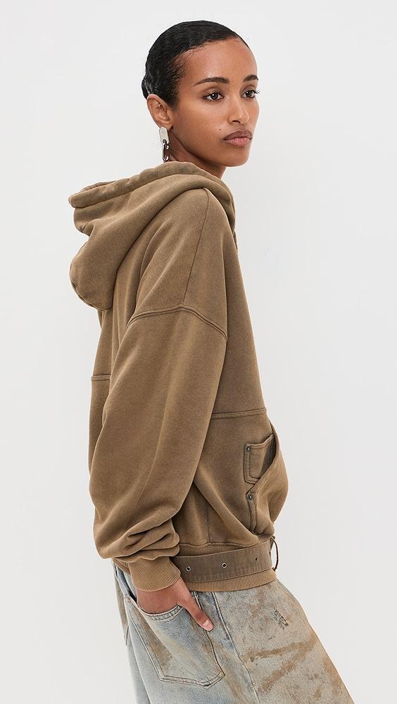 Acne Studios Blurred Logo Hoodie | Shopbop Product Image