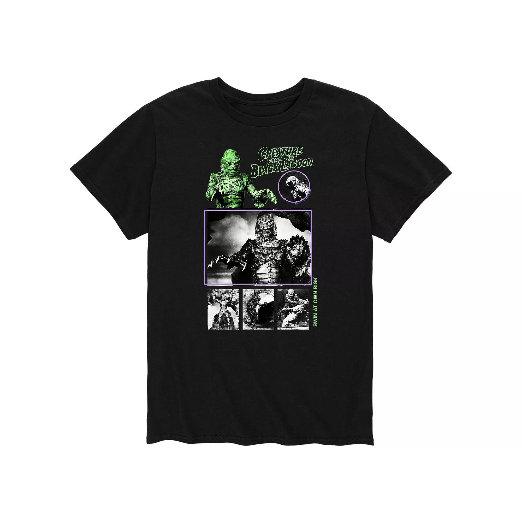 Men's Creature Of The Black Lagoon Tee, Size: Large, Blue Product Image