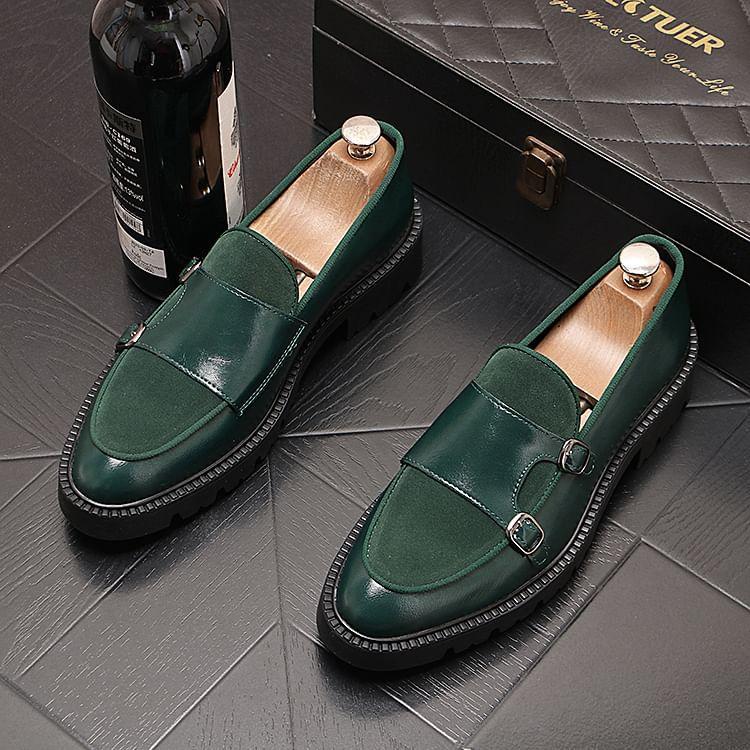 Monk Strap Platform Loafers Product Image