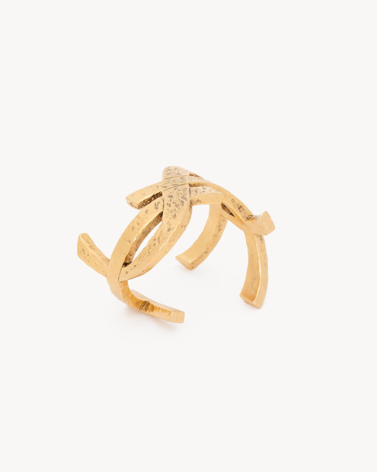 CASSANDRE cuff in metal | Saint Laurent | YSL.com Product Image