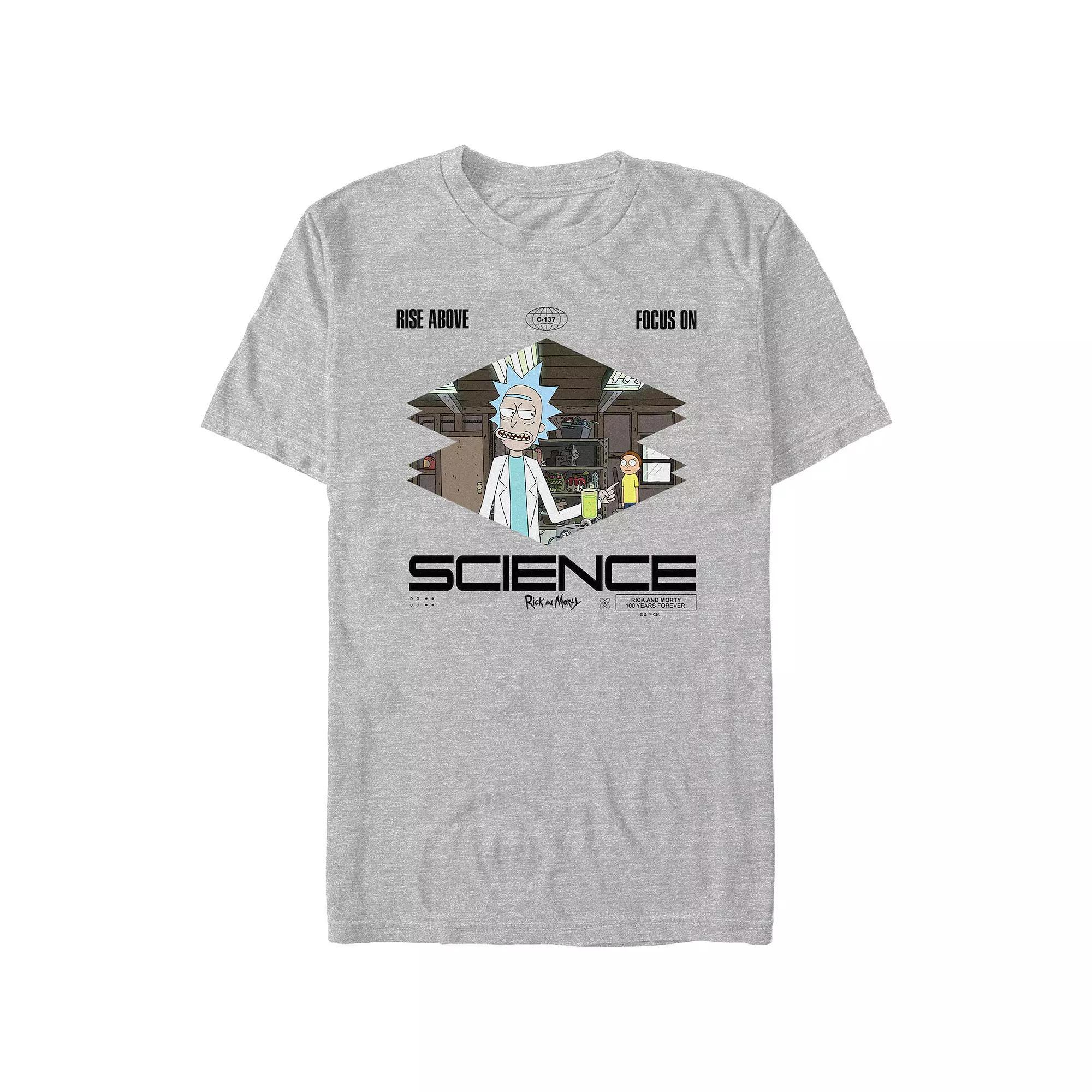 Men's Rick And Morty Science Graphic Tee,  Product Image