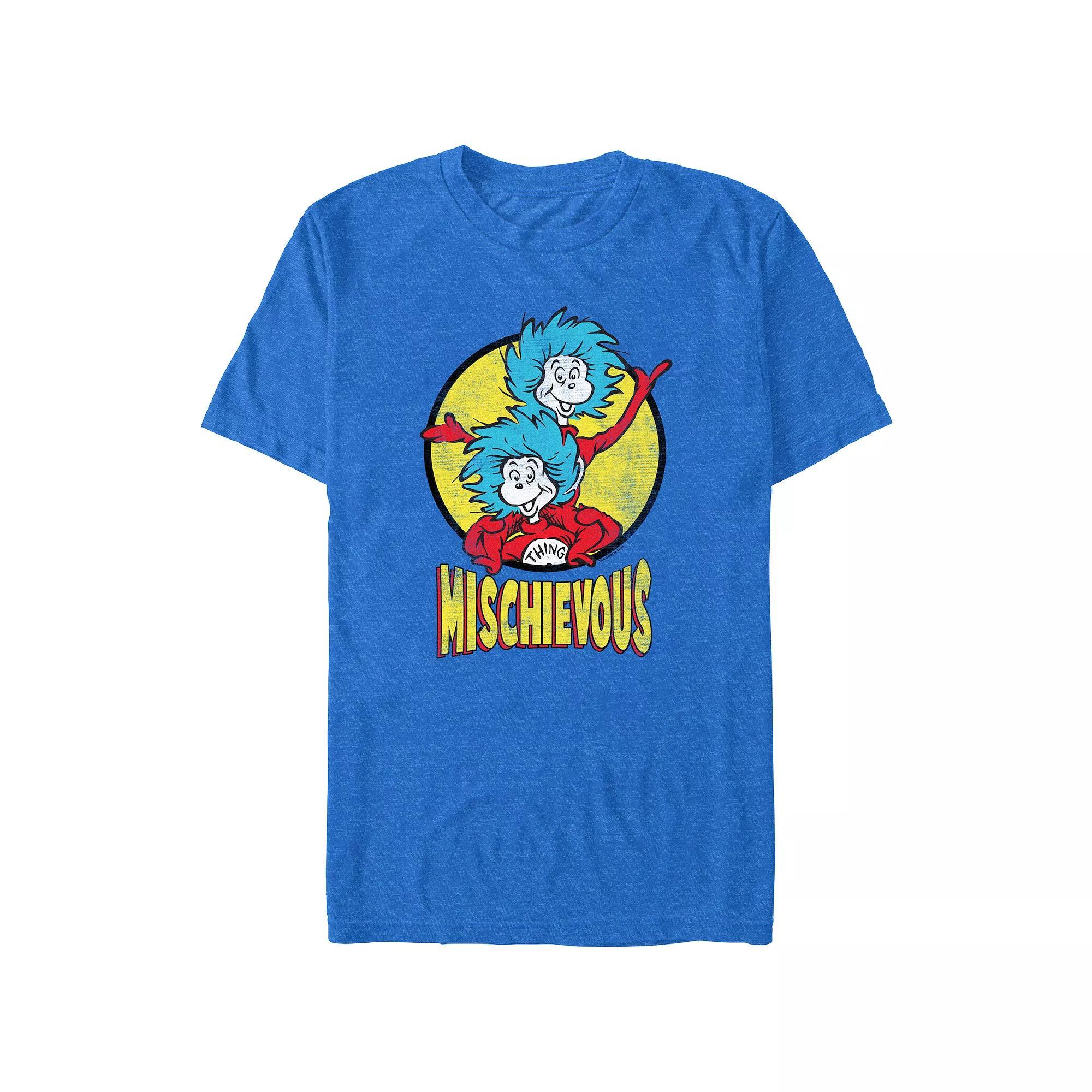 Big & Tall Dr. Seuss Mischievous Graphic Tee, Men's,  Product Image