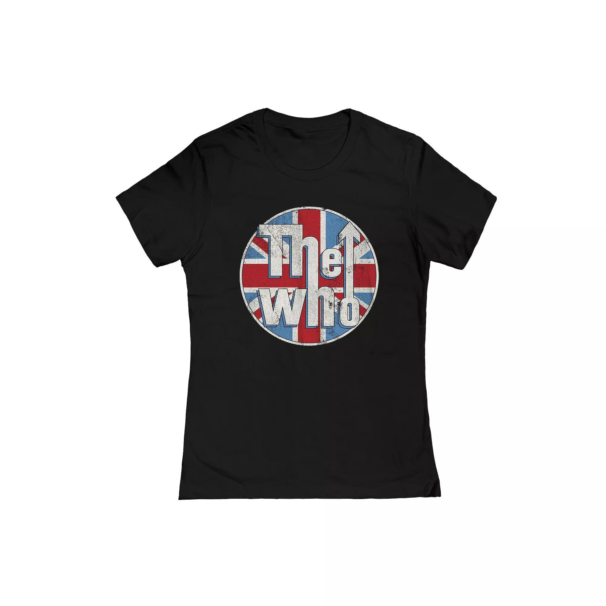 Juniors' The Who Union Jack Graphic Tee, Girl's,  Product Image