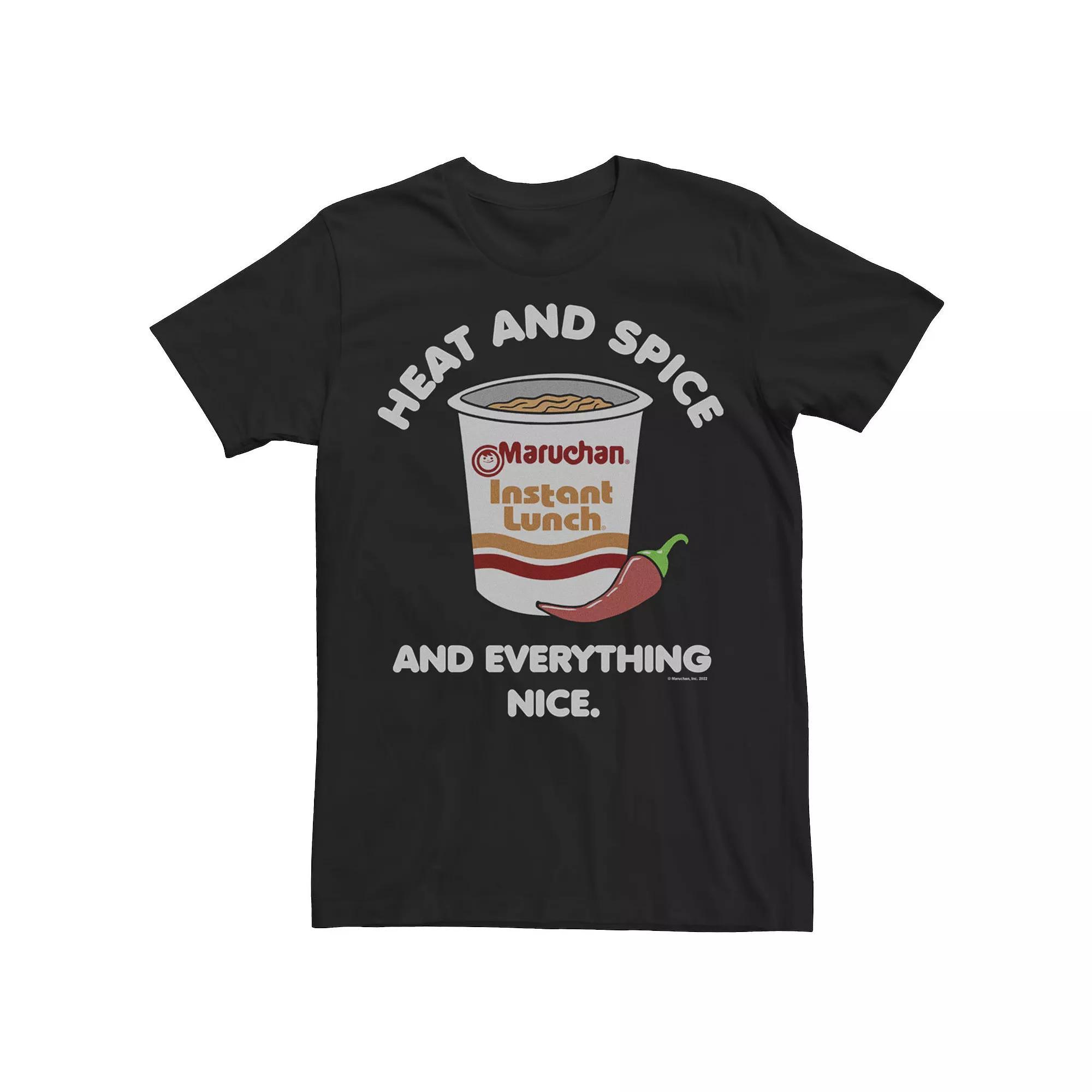 Men's Maruchan Heat And Spice And Everything Nice. Tee, Size: Medium, Black Product Image