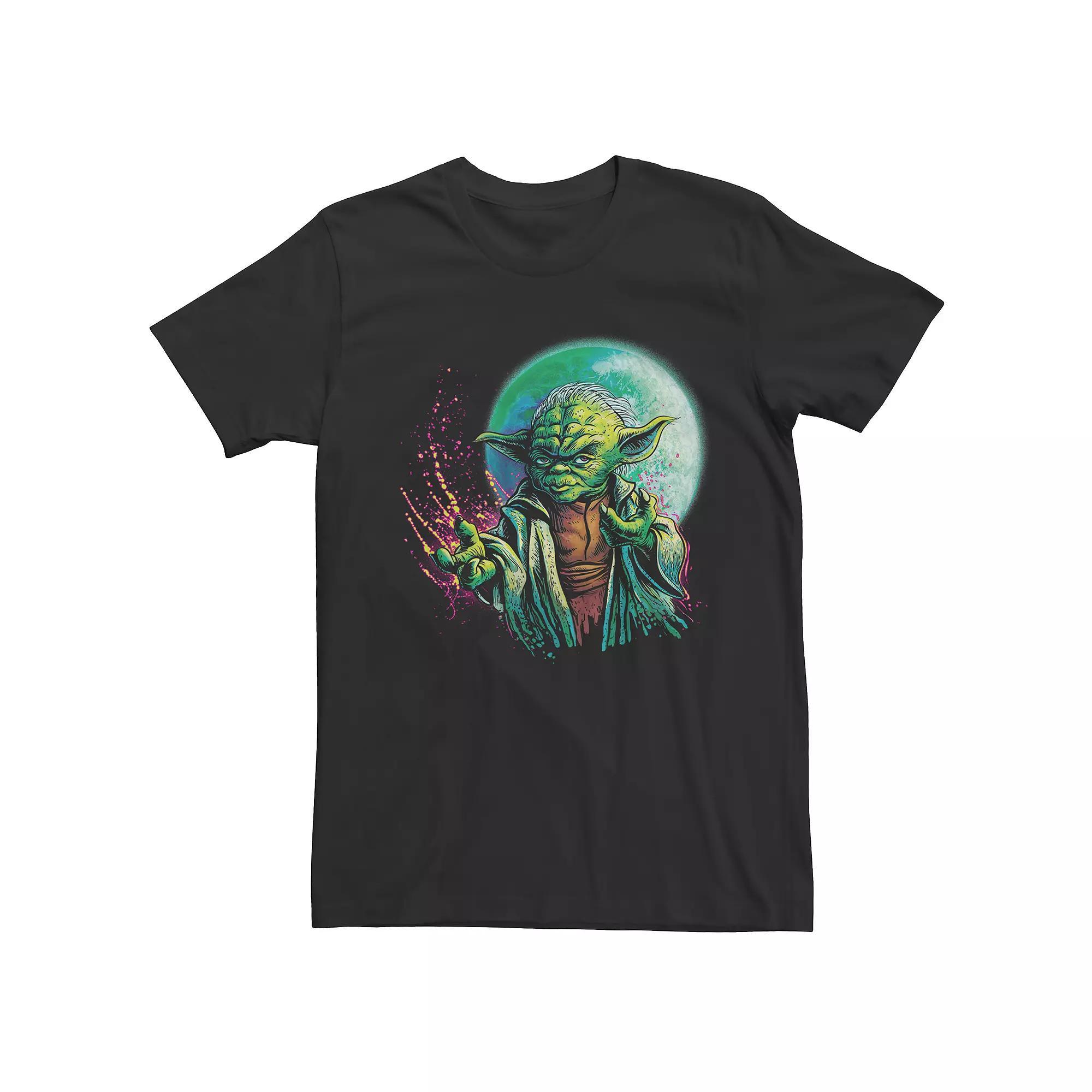 Men's Star Wars Cool Yoda Graphic Tee,  Product Image