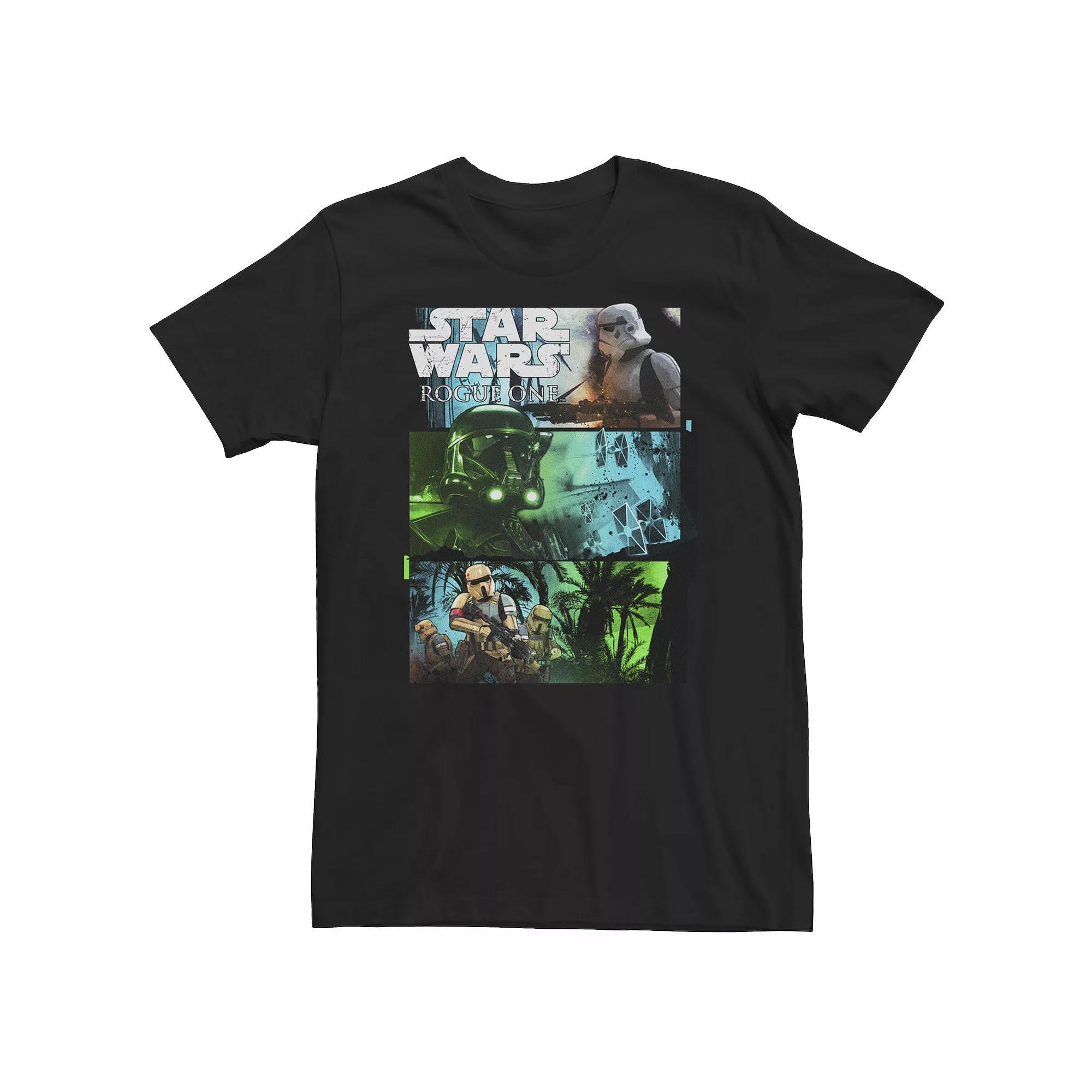 Big & Tall Star Wars Element Panels Tee, Men's,  Product Image