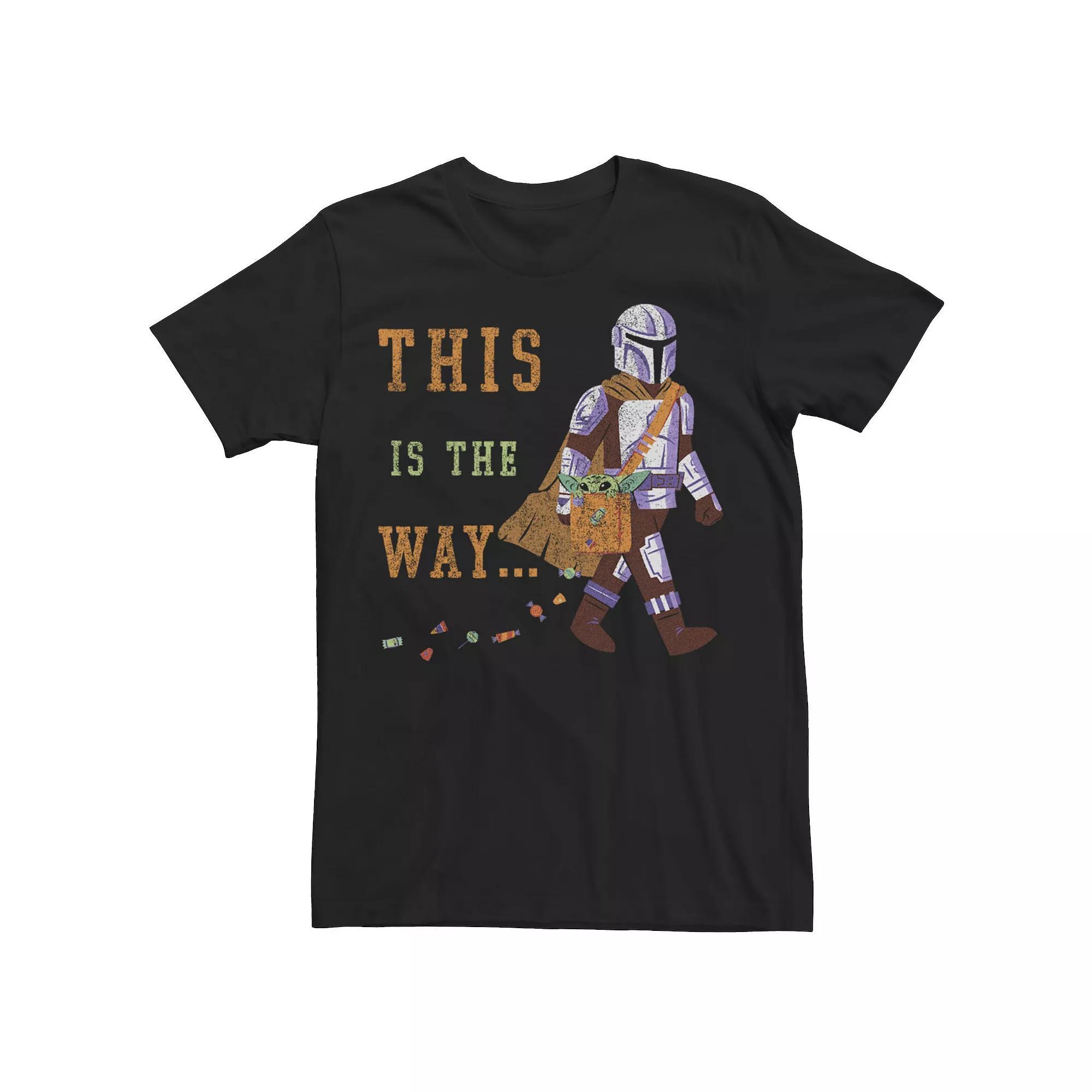Men's Star Wars The Mandalorian This Is The Way Trick Or Treat Tee, Boy's,  Product Image