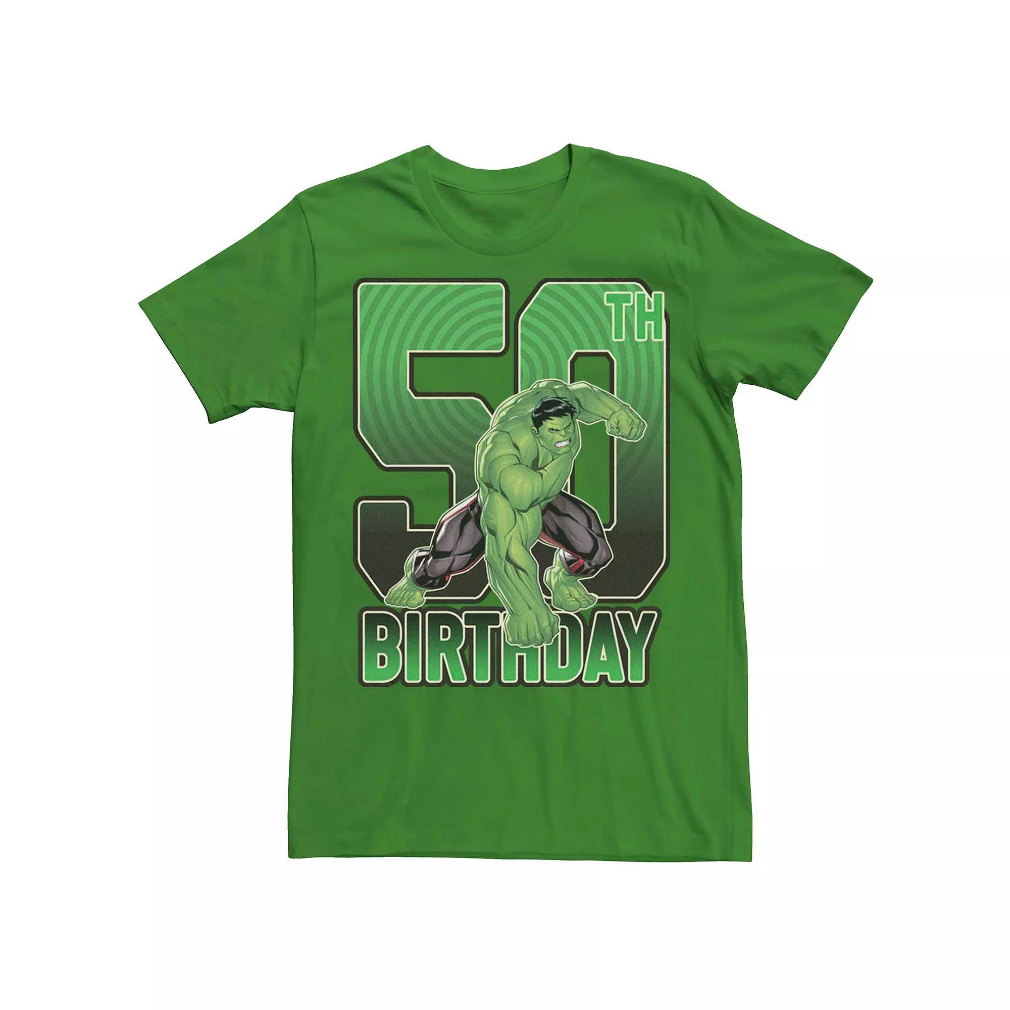 Men's Marvel's Hulk 50th Birthday Tee,  Product Image