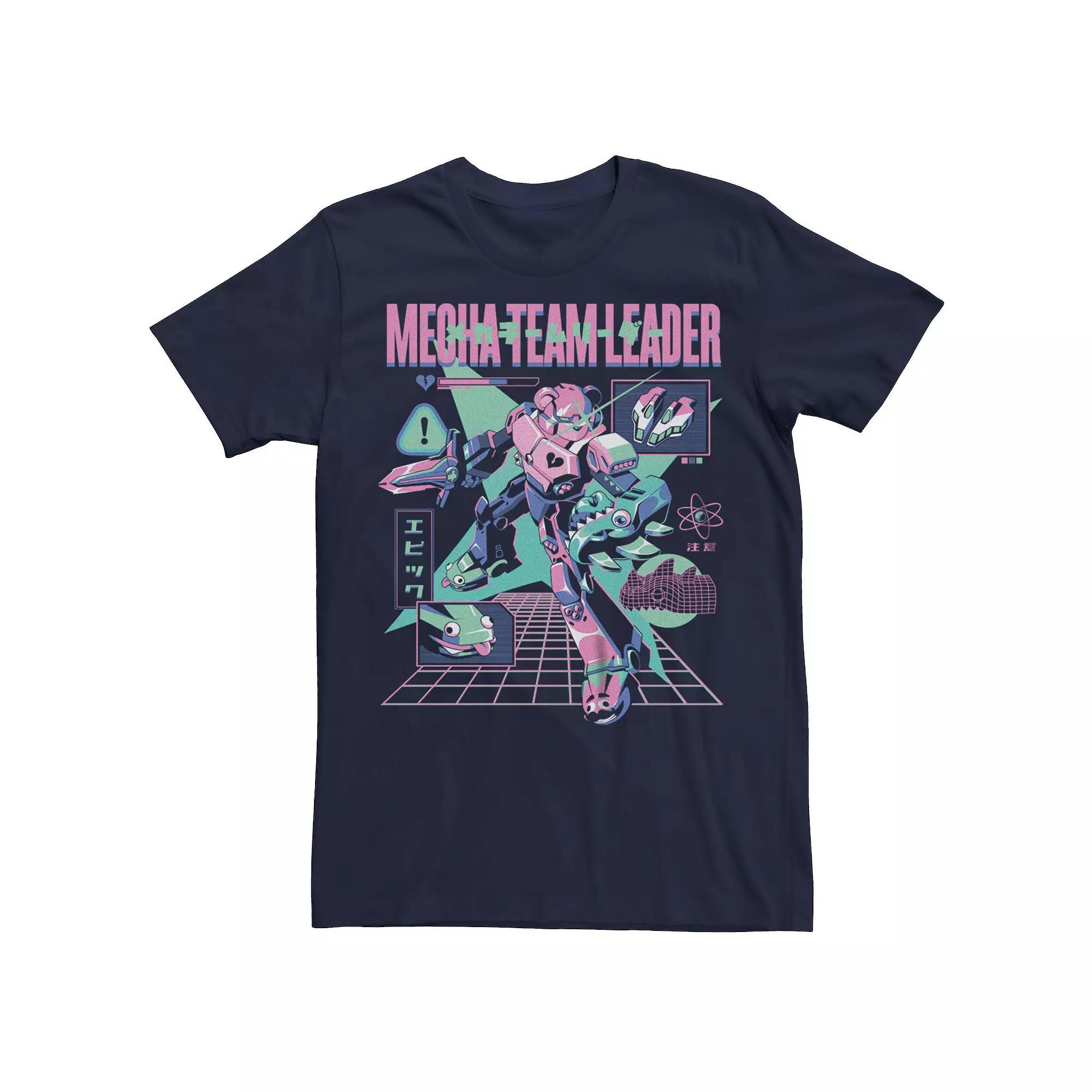 Men's Fortnite Mecha Team Leader Details Graphic Tee, Size: Small, Blue Product Image